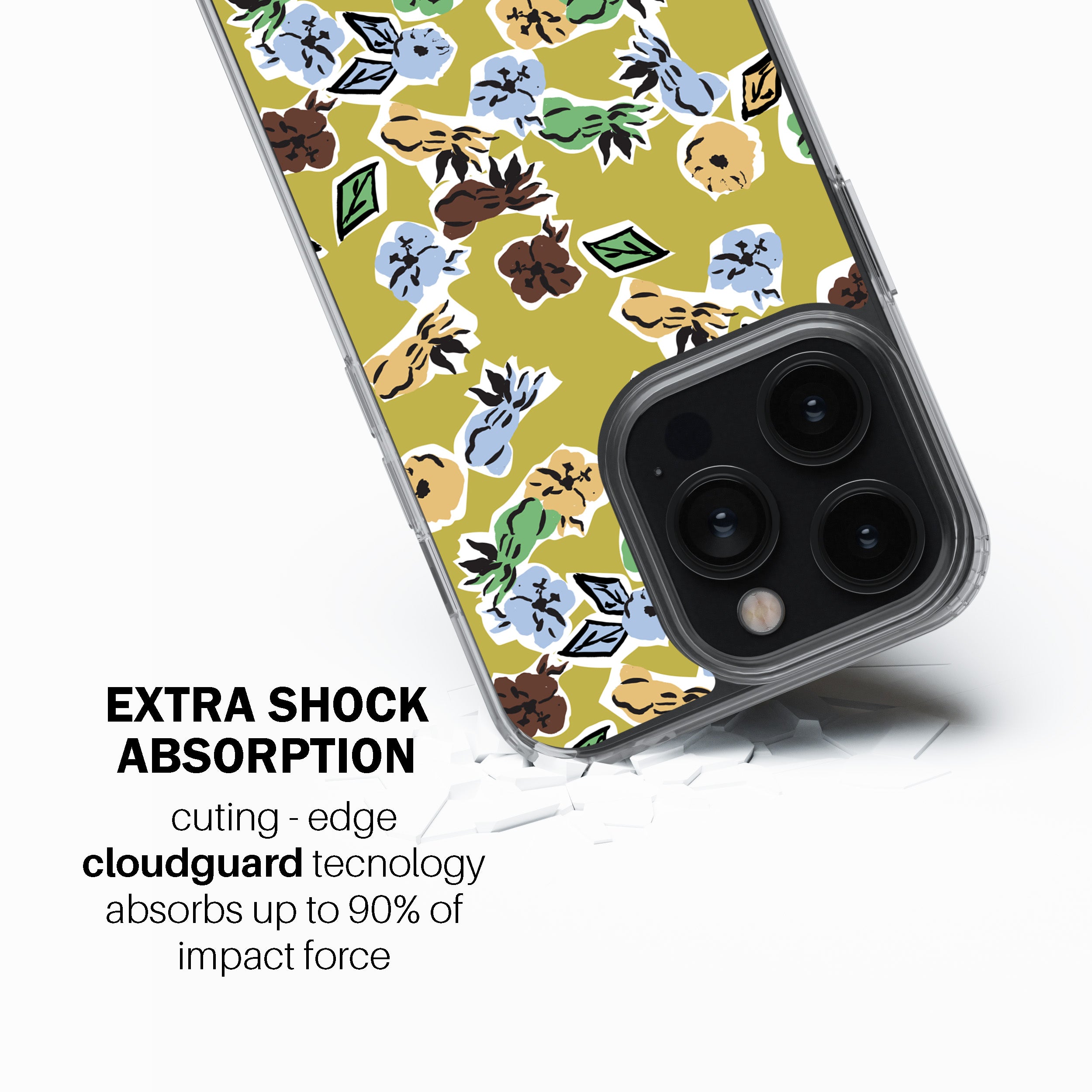 Paper Floral Phone Cover