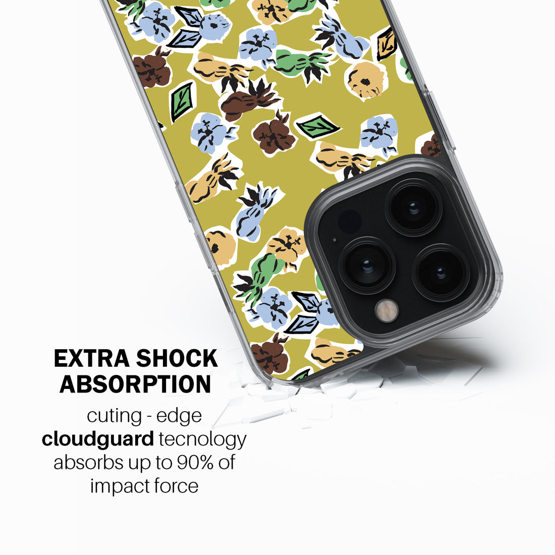Paper Floral Phone Cover