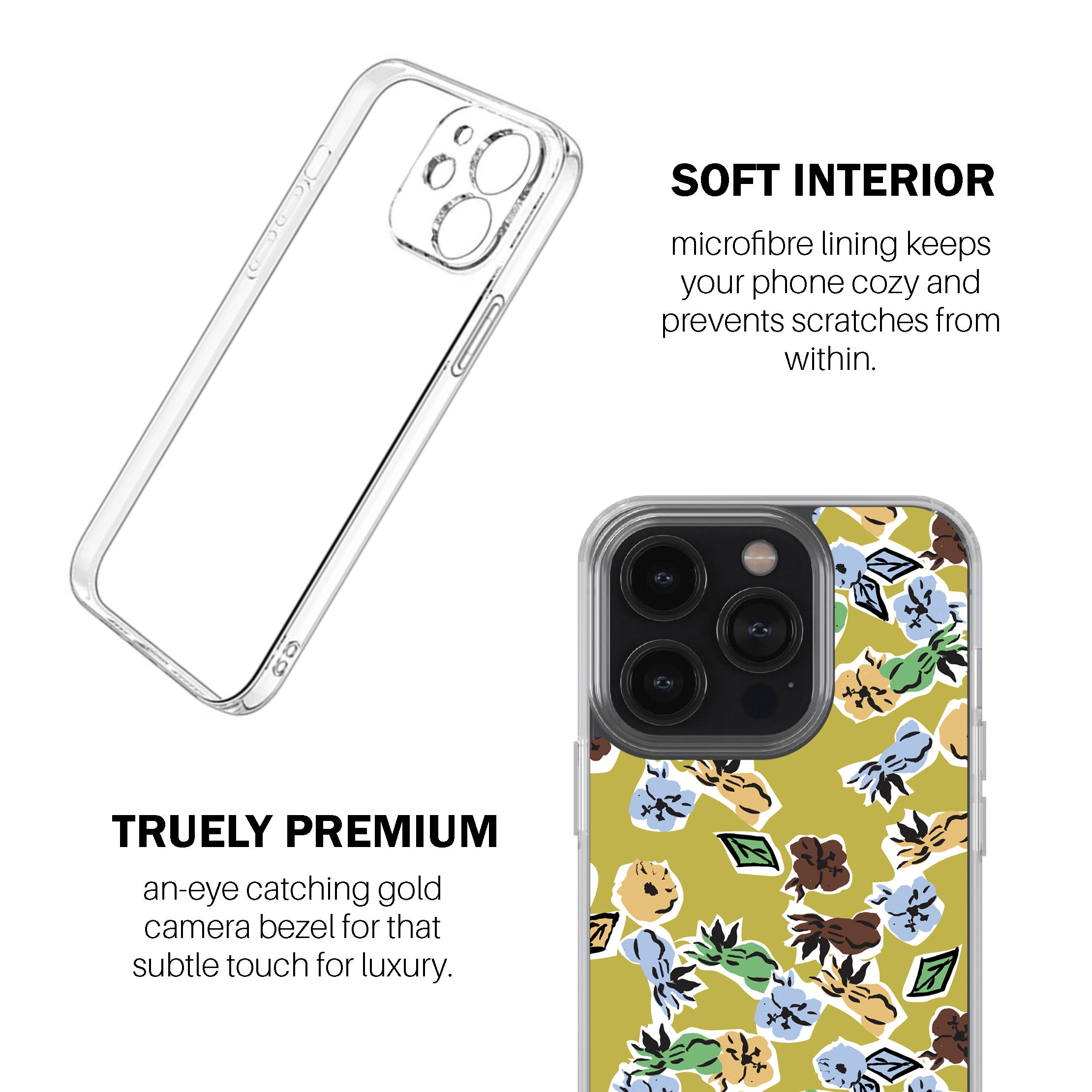 Paper Floral Phone Cover