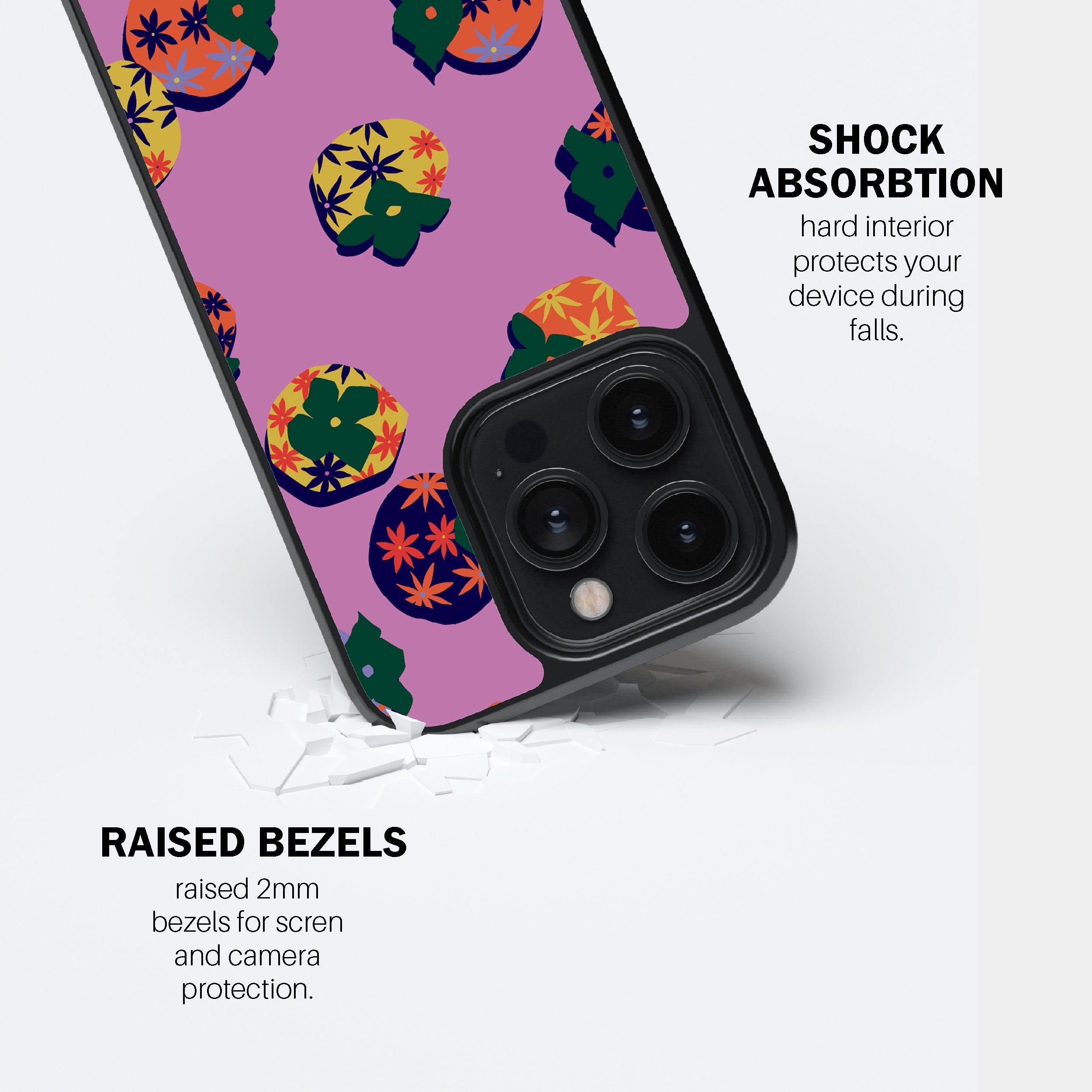 Persimmon Collage Phone Cover