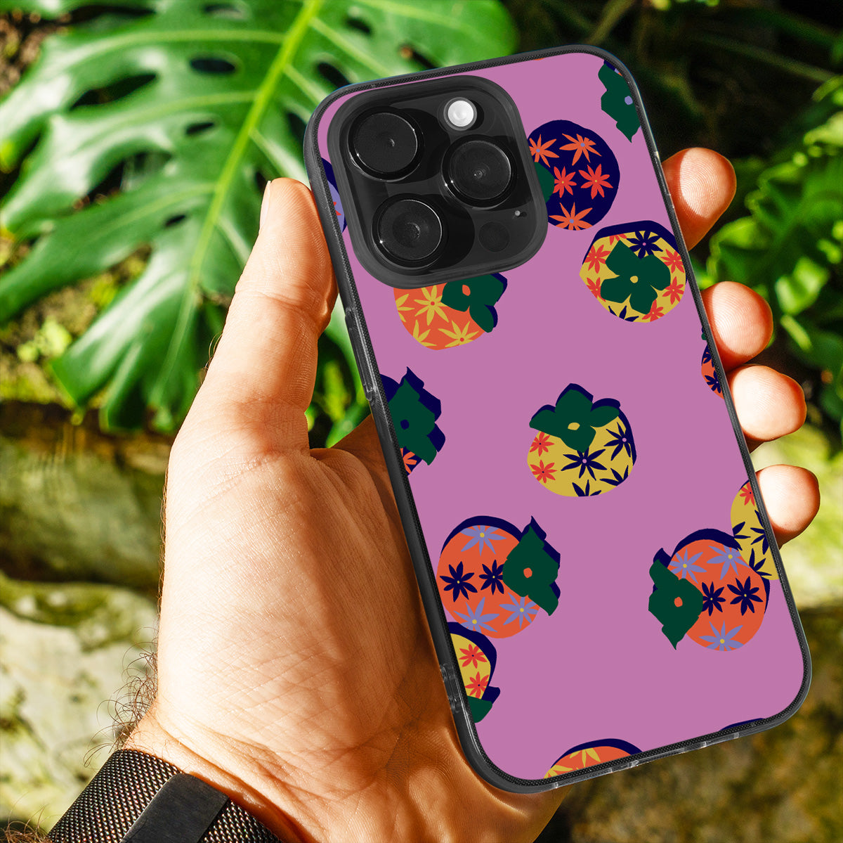 Persimmon Collage Phone Cover