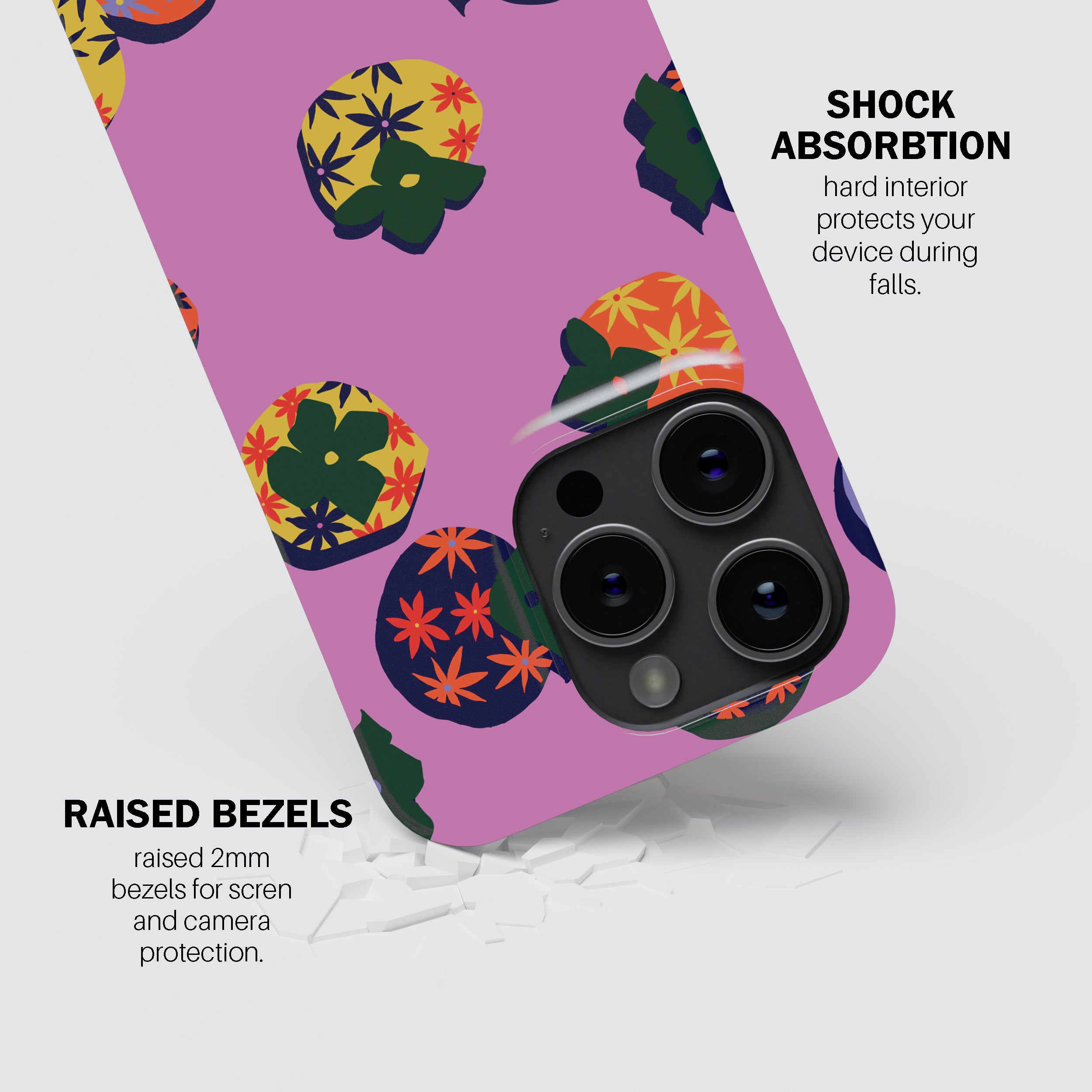 Persimmon Collage Phone Cover