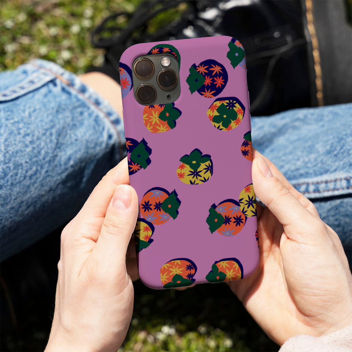 Persimmon Collage Phone Cover