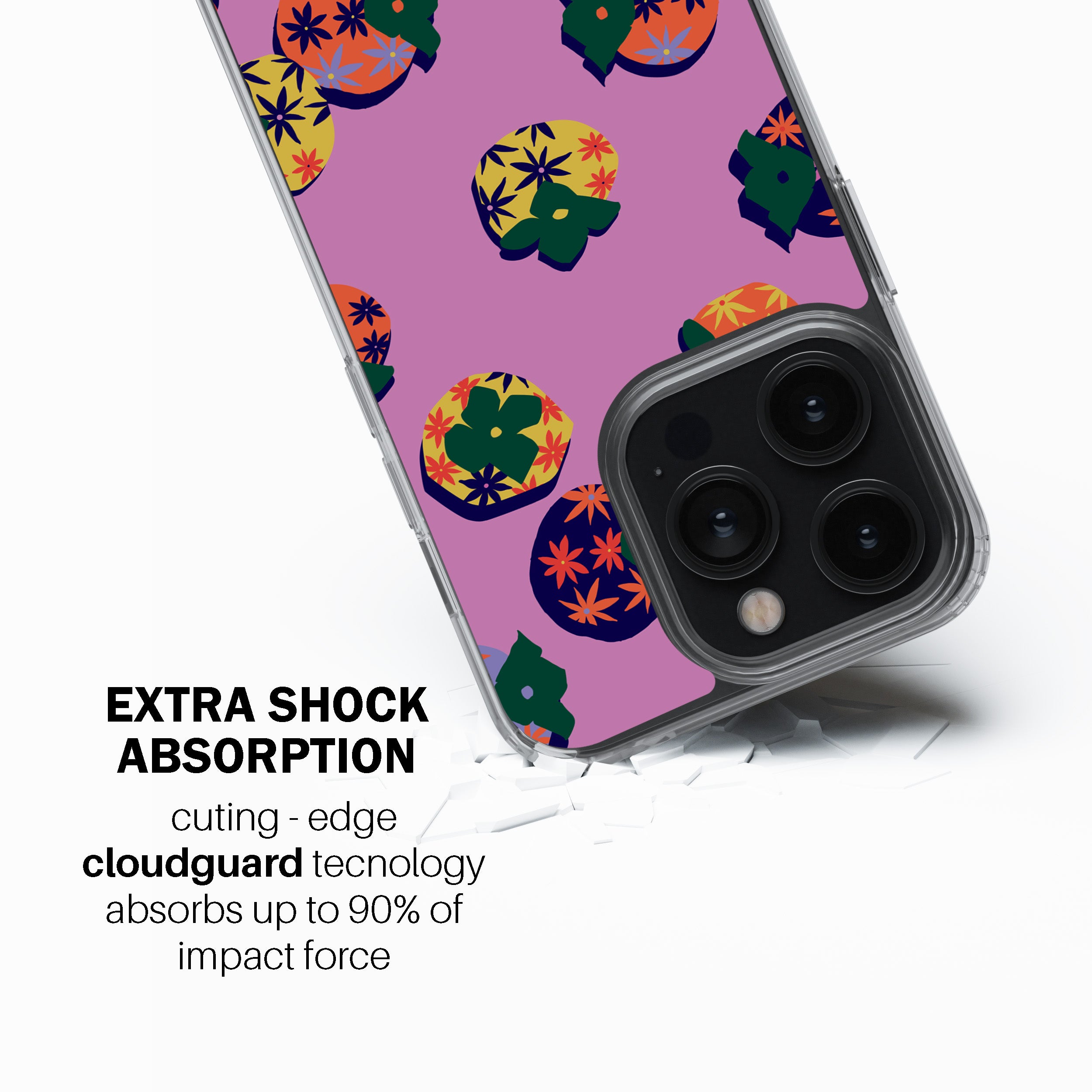 Persimmon Collage Phone Cover