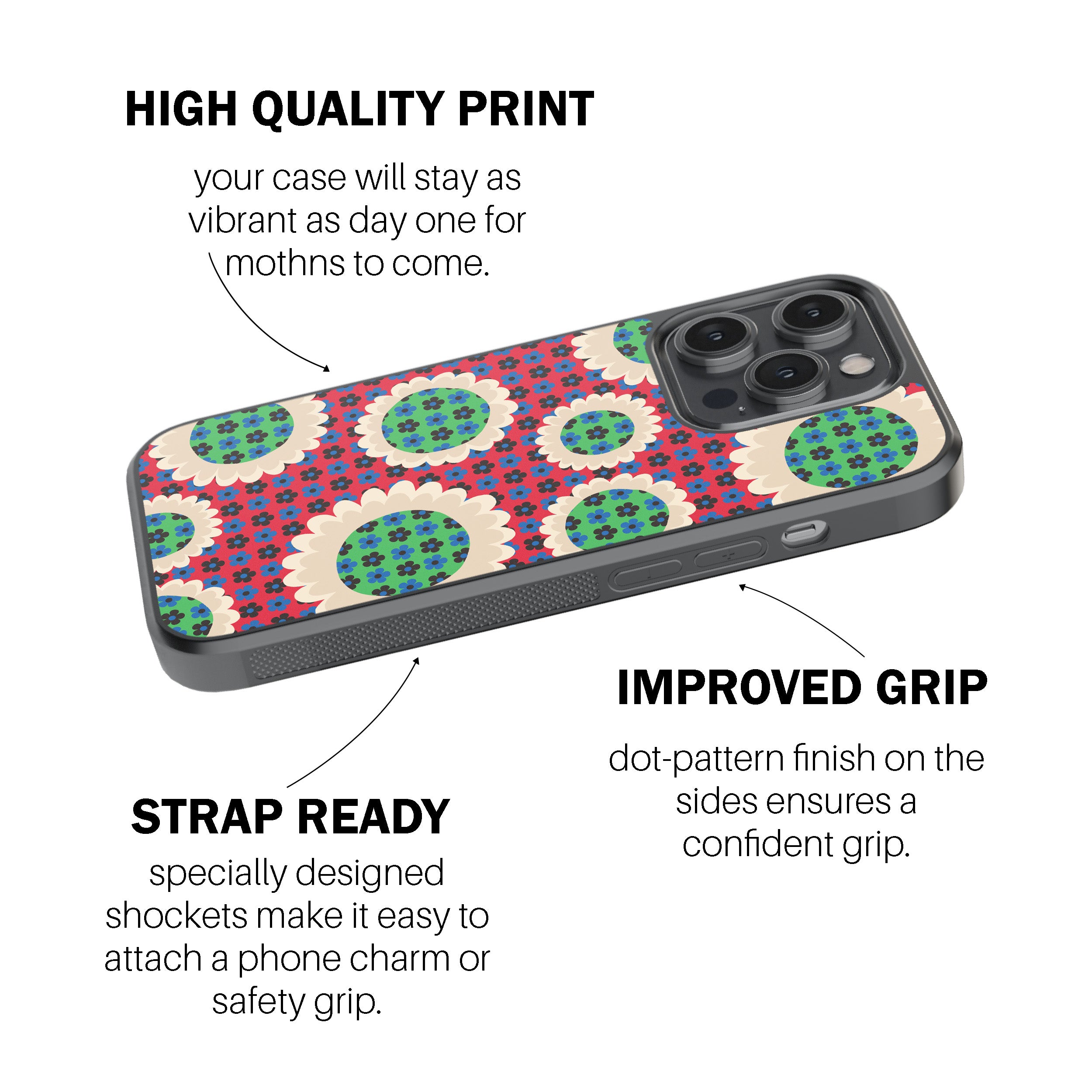 Pop Floral Phone Cover