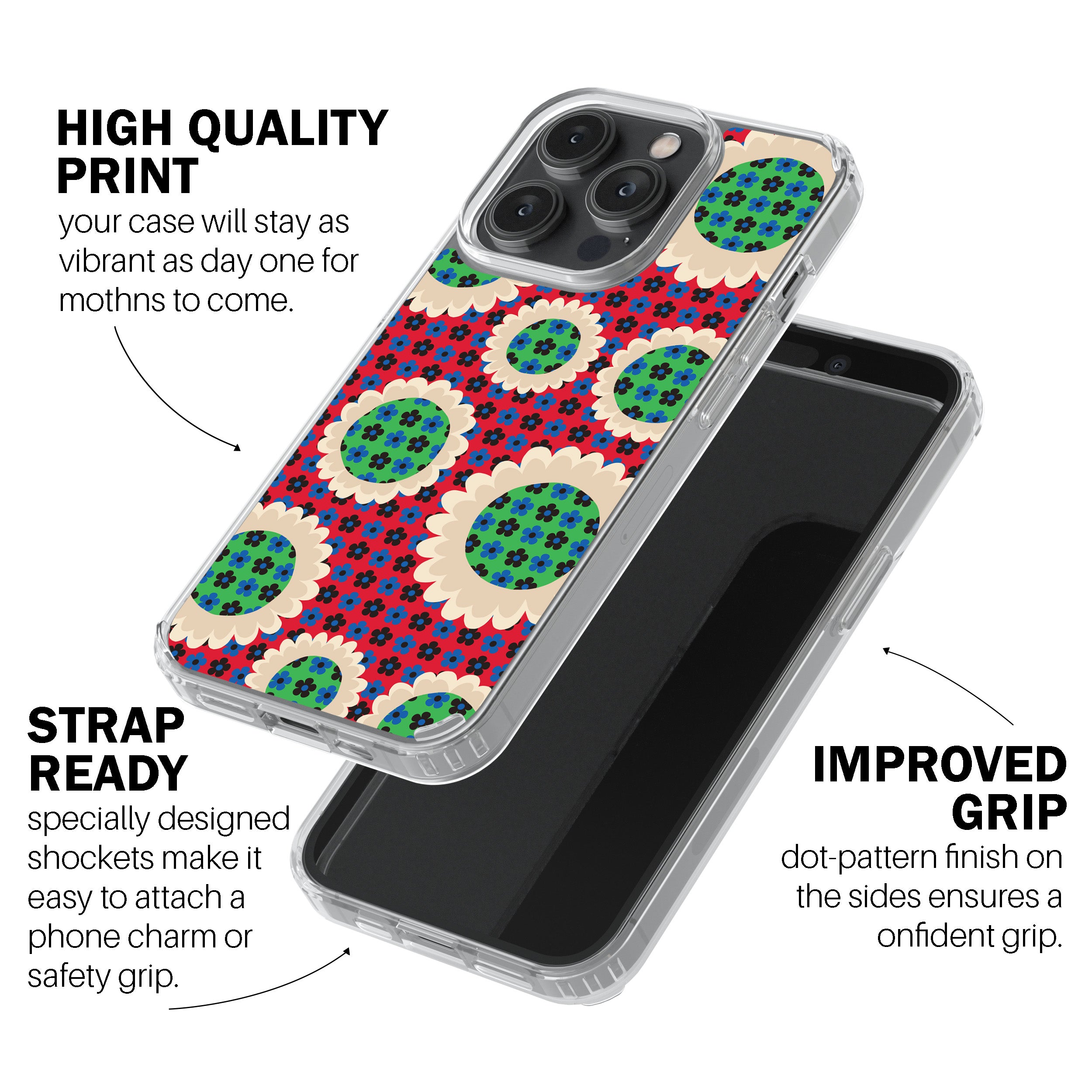 Pop Floral Phone Cover