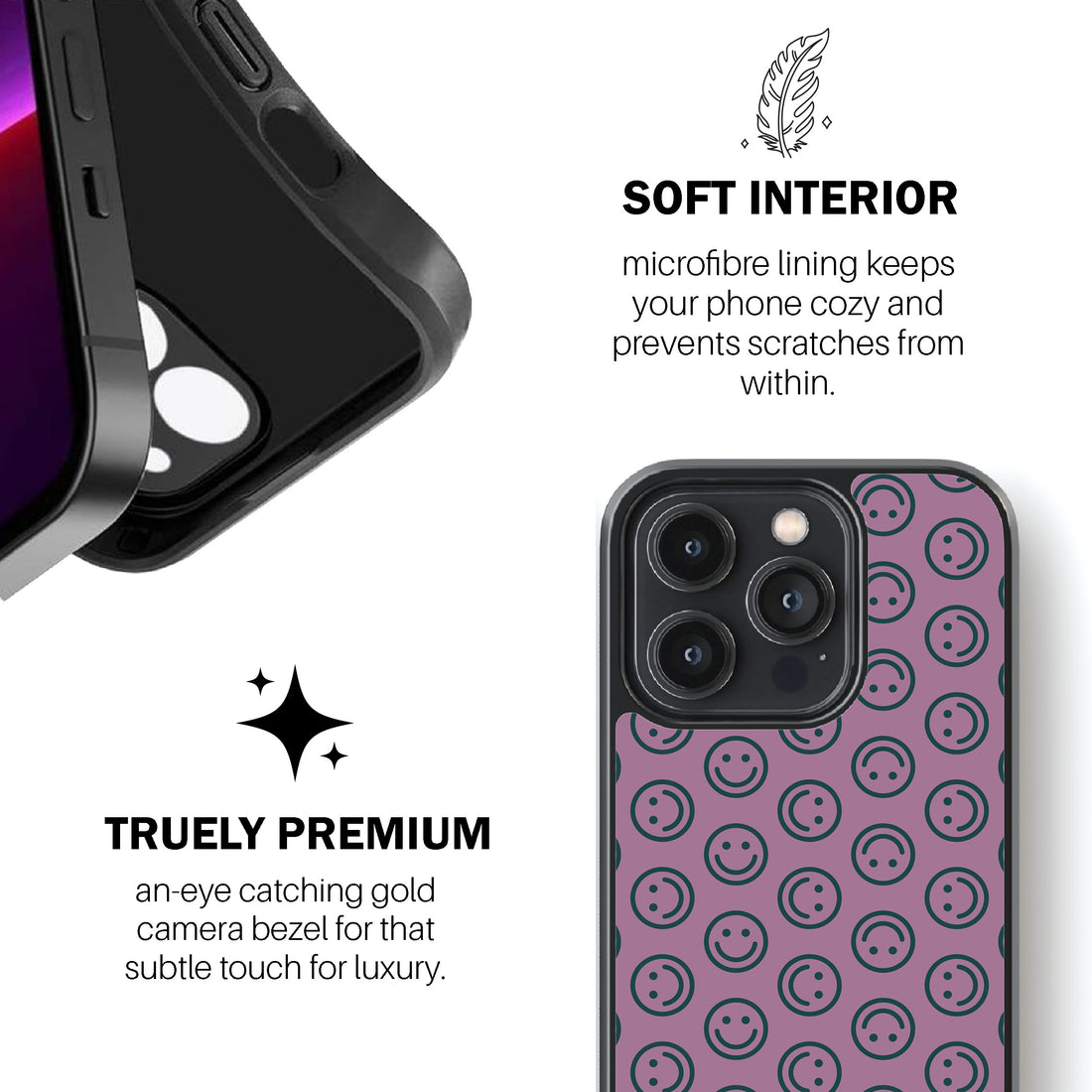 Raspberry Happy Phone Cover