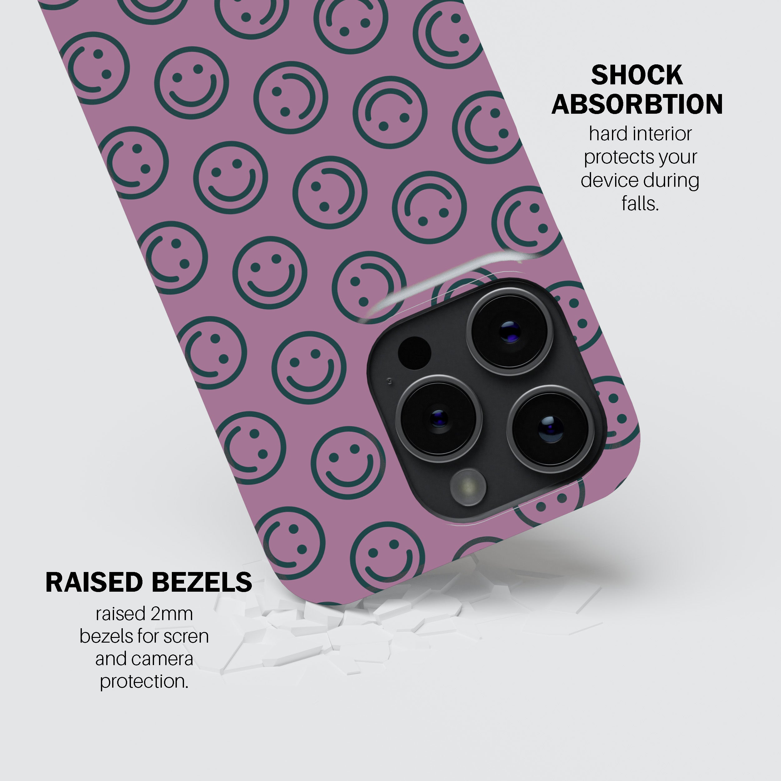 Raspberry Happy Phone Cover