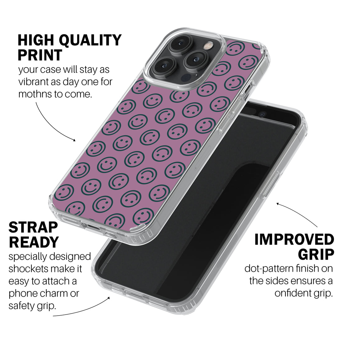 Raspberry Happy Phone Cover