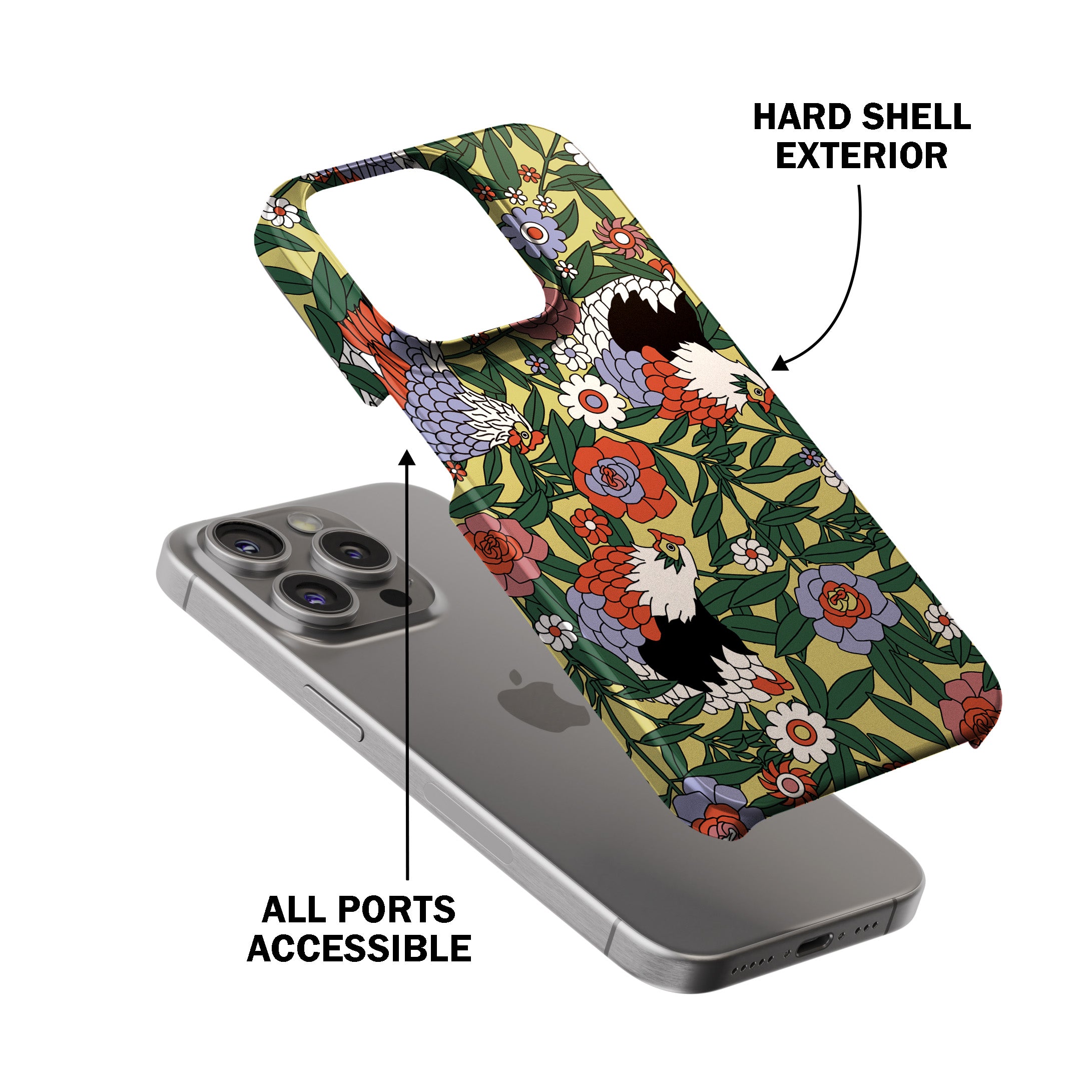 Rose Hen Phone Cover