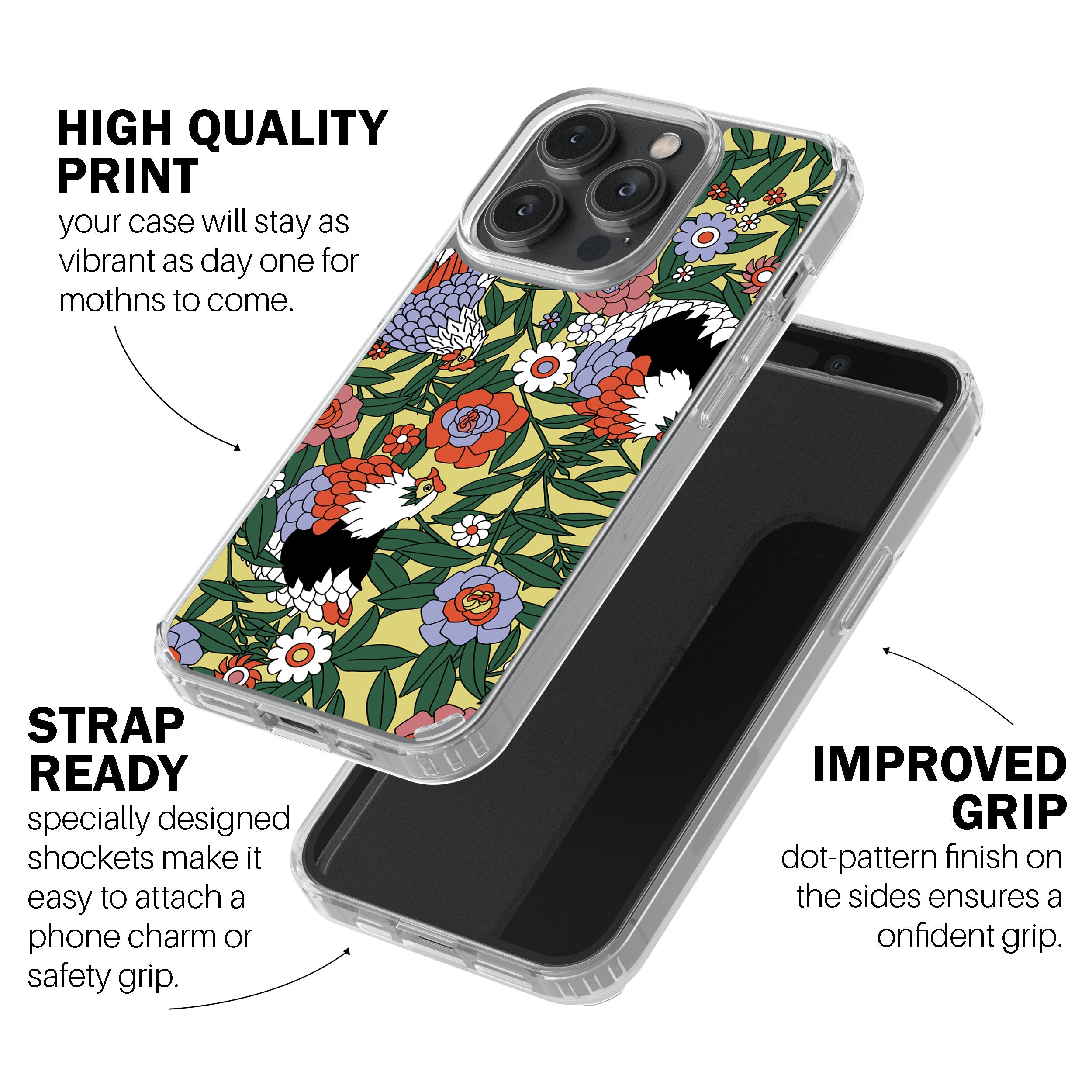 Rose Hen Phone Cover