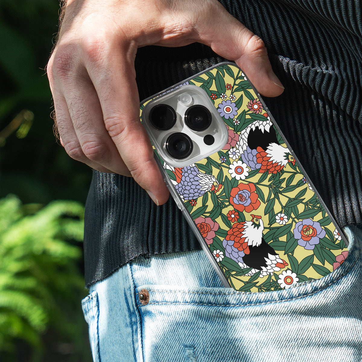 Rose Hen Phone Cover