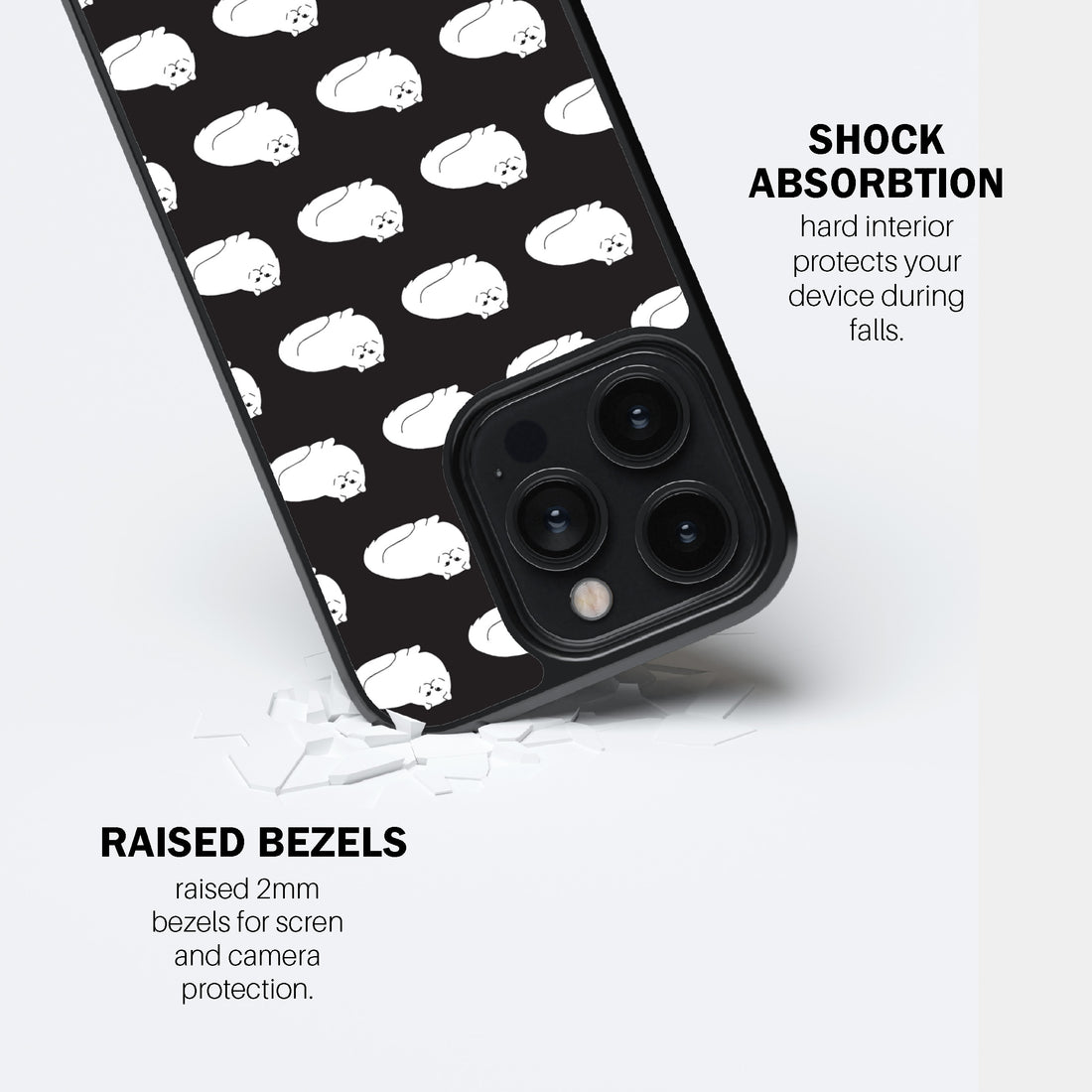 Fluffy Cat Phone Cover