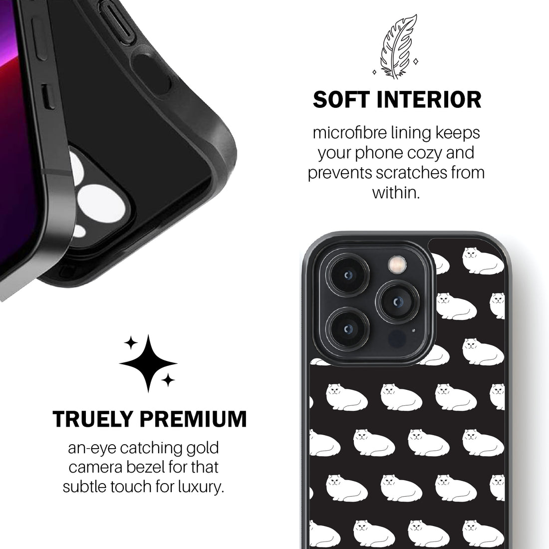 Fluffy Cat Phone Cover