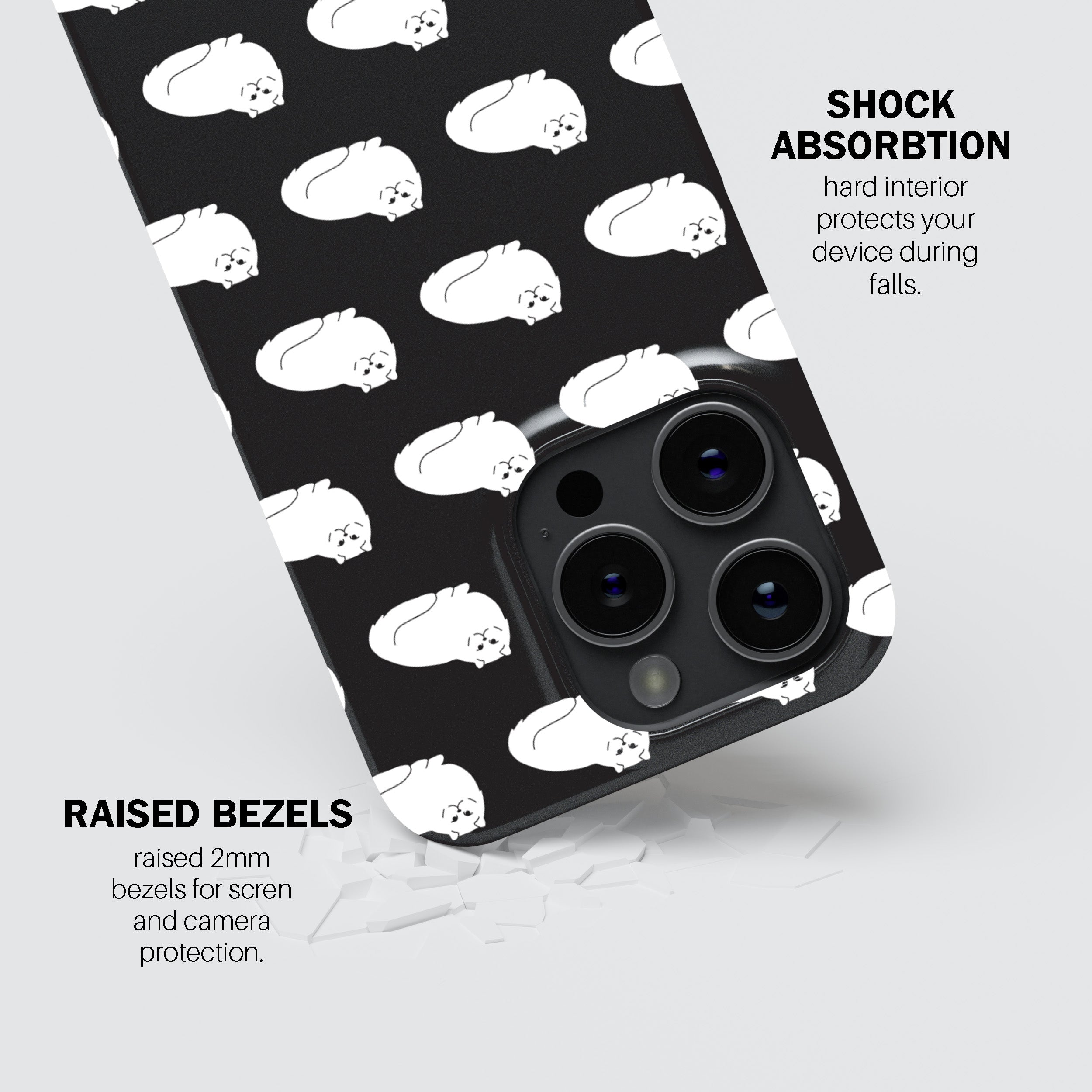 Fluffy Cat Phone Cover