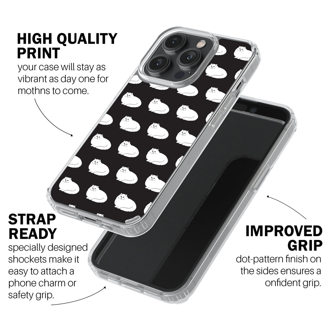 Fluffy Cat Phone Cover
