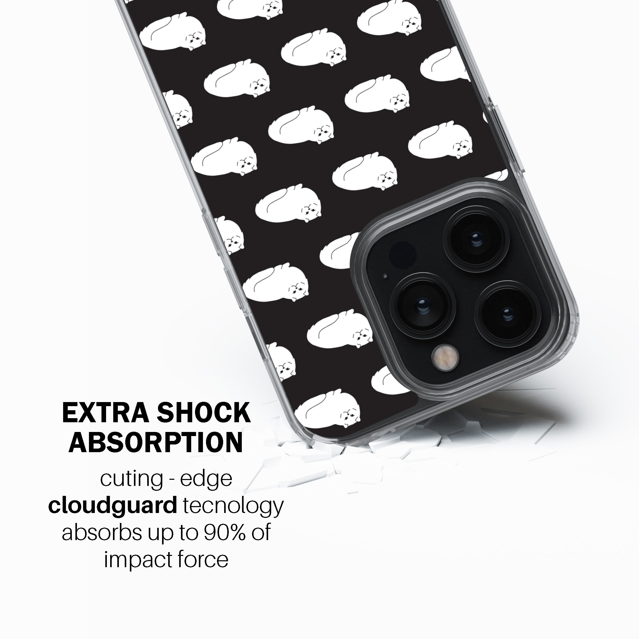 Fluffy Cat Phone Cover