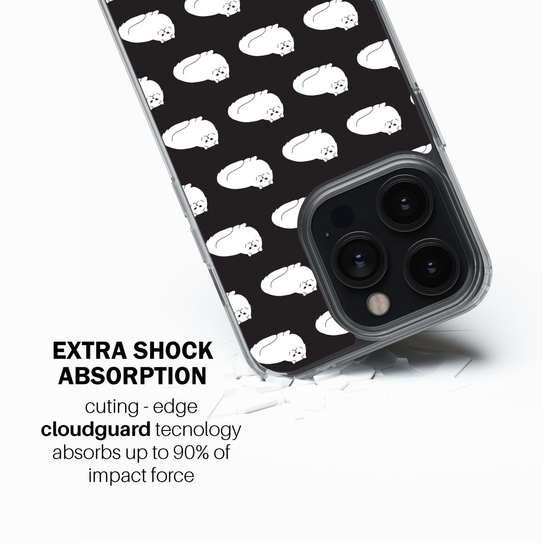 Fluffy Cat Phone Cover