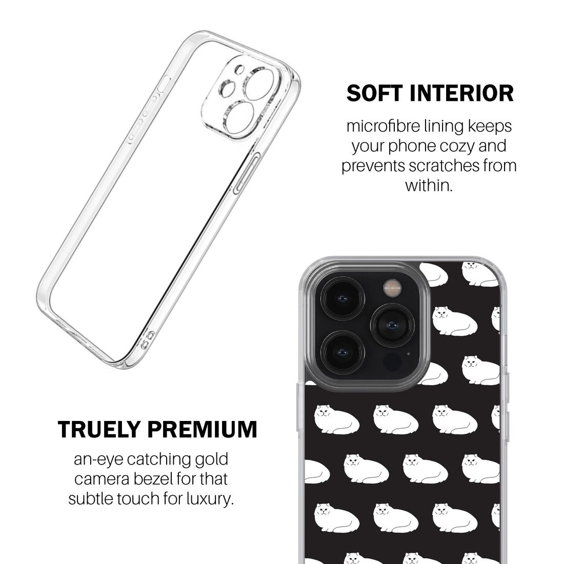 Fluffy Cat Phone Cover