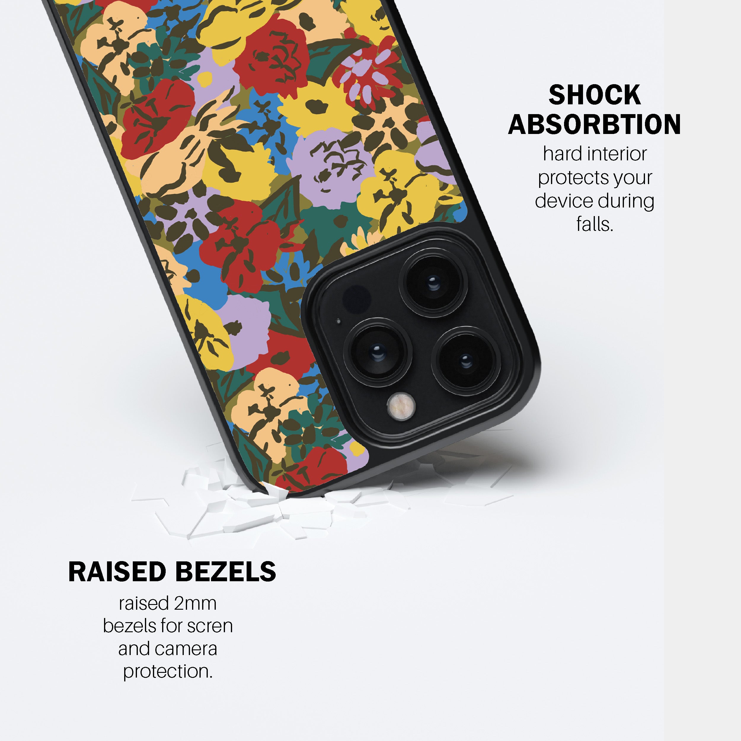 Scarf Floral Phone Cover