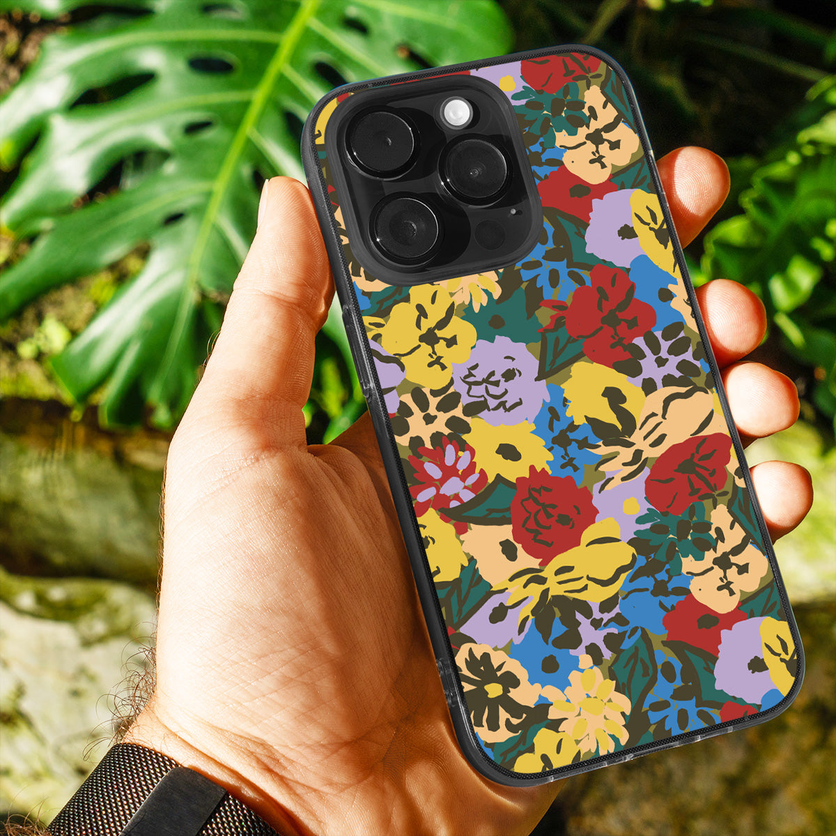 Scarf Floral Phone Cover