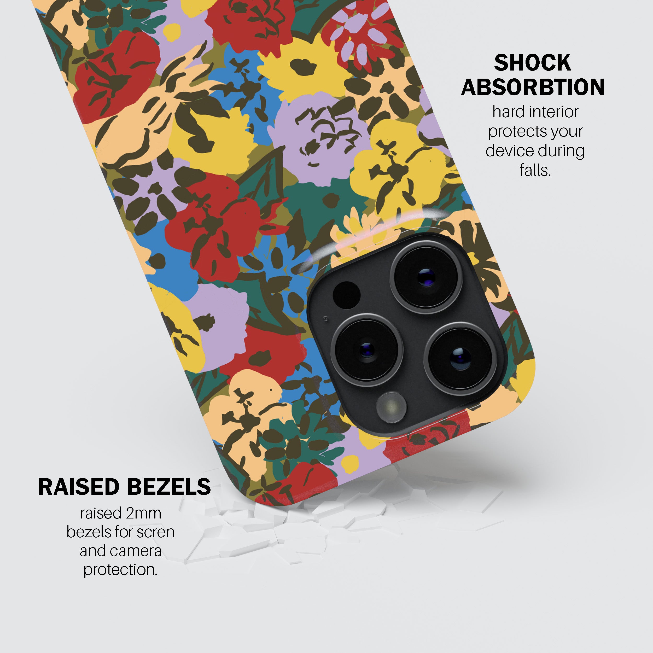 Scarf Floral Phone Cover