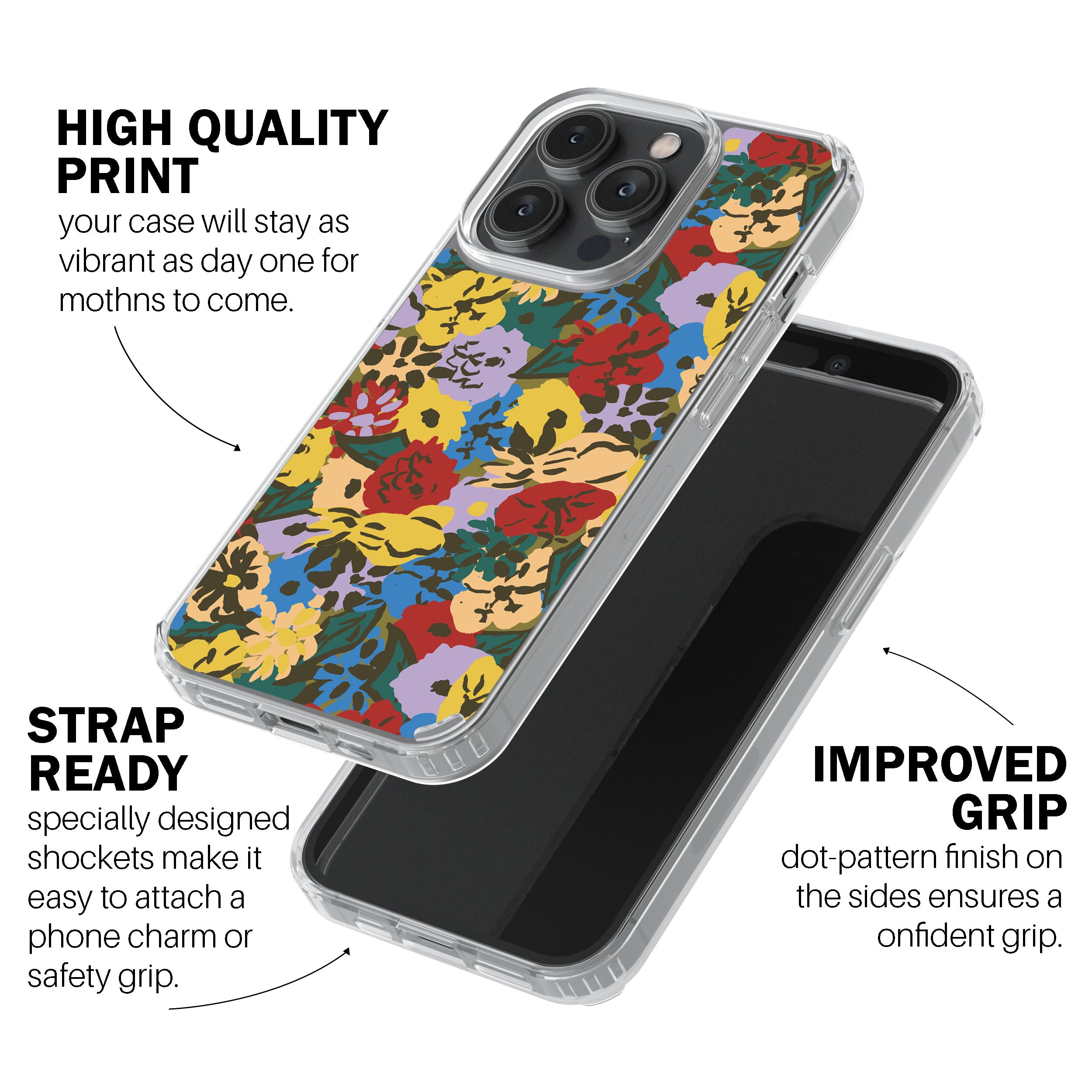 Scarf Floral Phone Cover