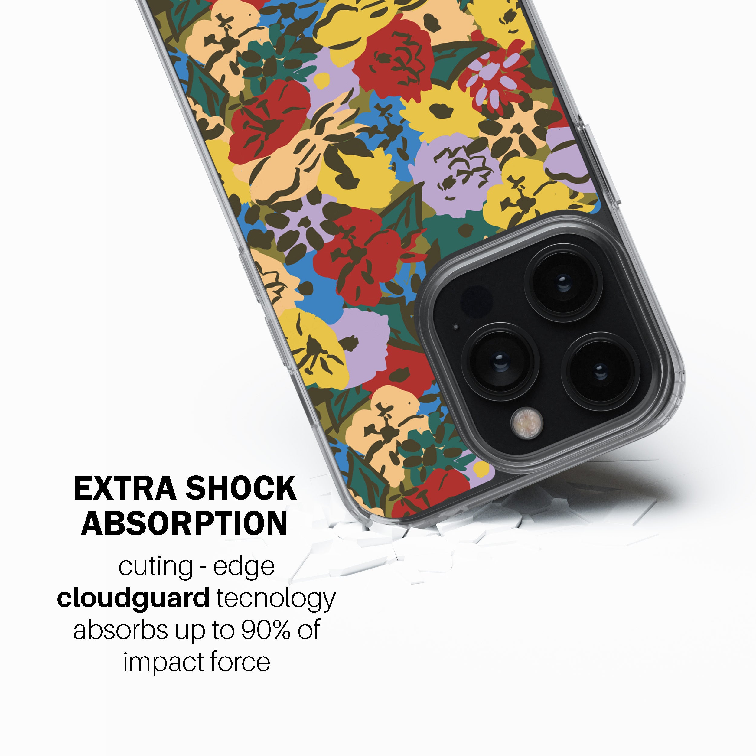 Scarf Floral Phone Cover