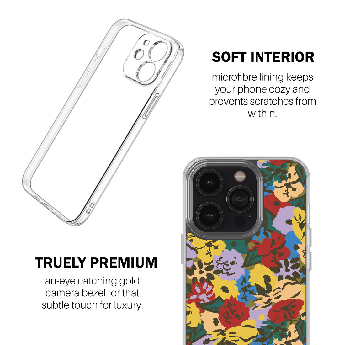 Scarf Floral Phone Cover