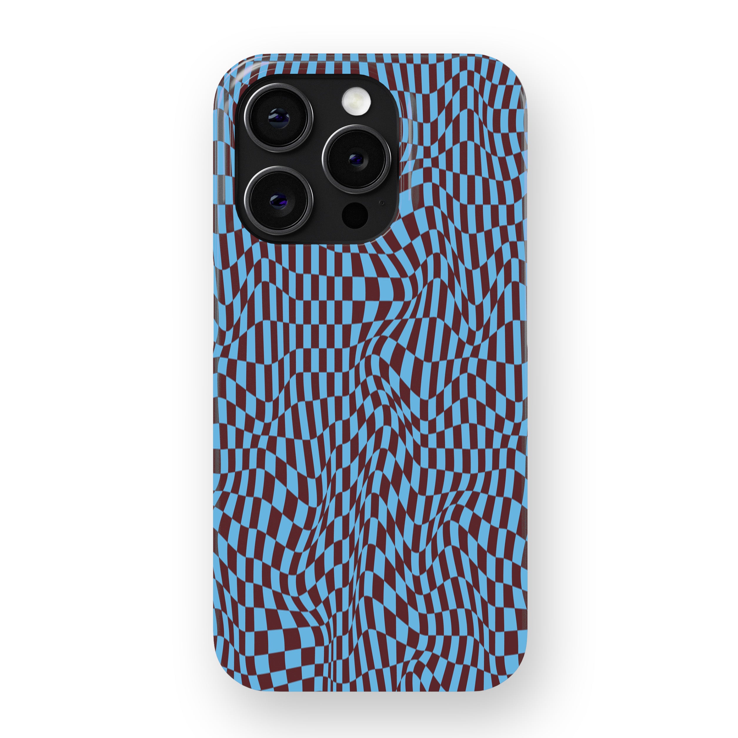 Sky Trippy Checker Phone Cover