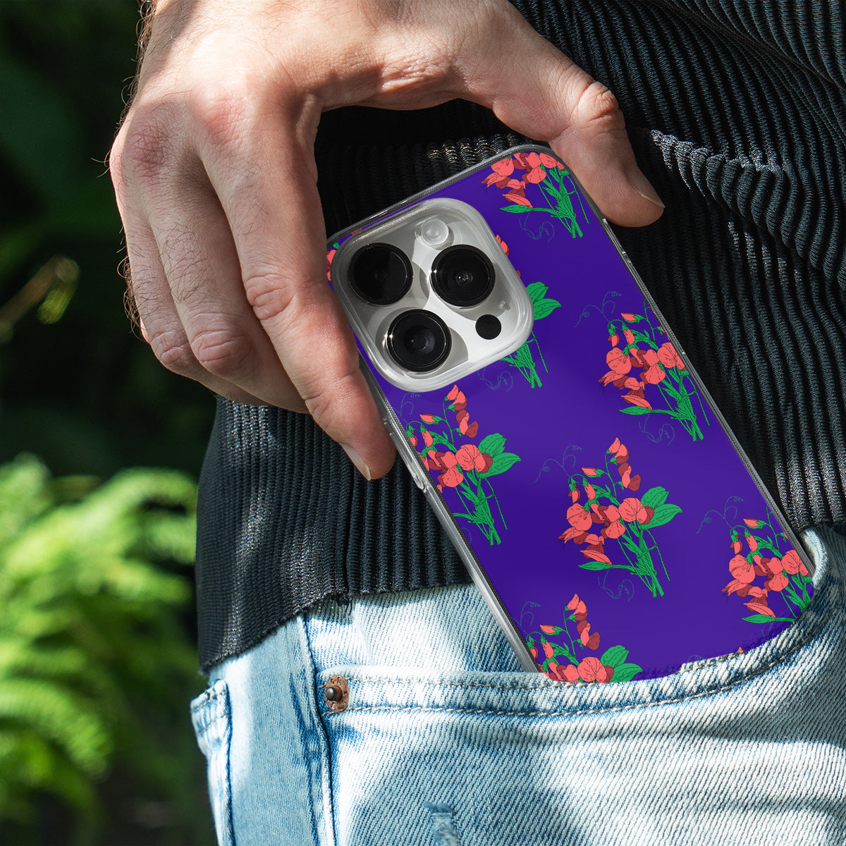 Sweet Pea Phone Cover