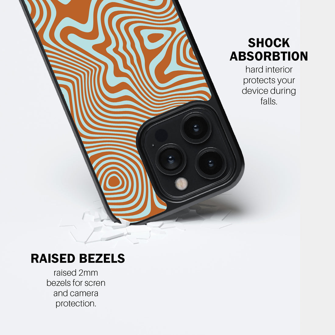Trippy Swirl Pool Phone Cover