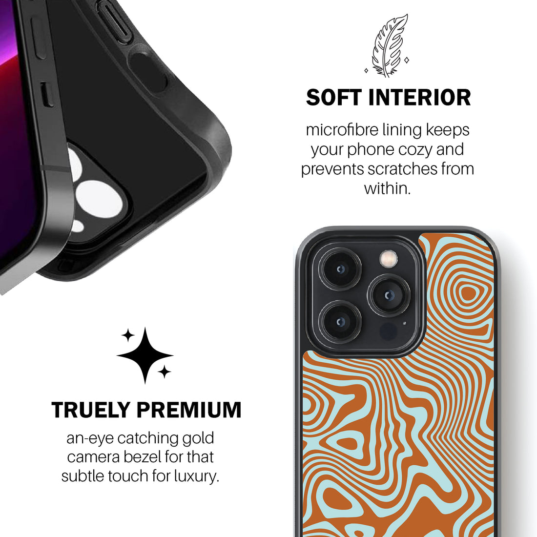 Trippy Swirl Pool Phone Cover