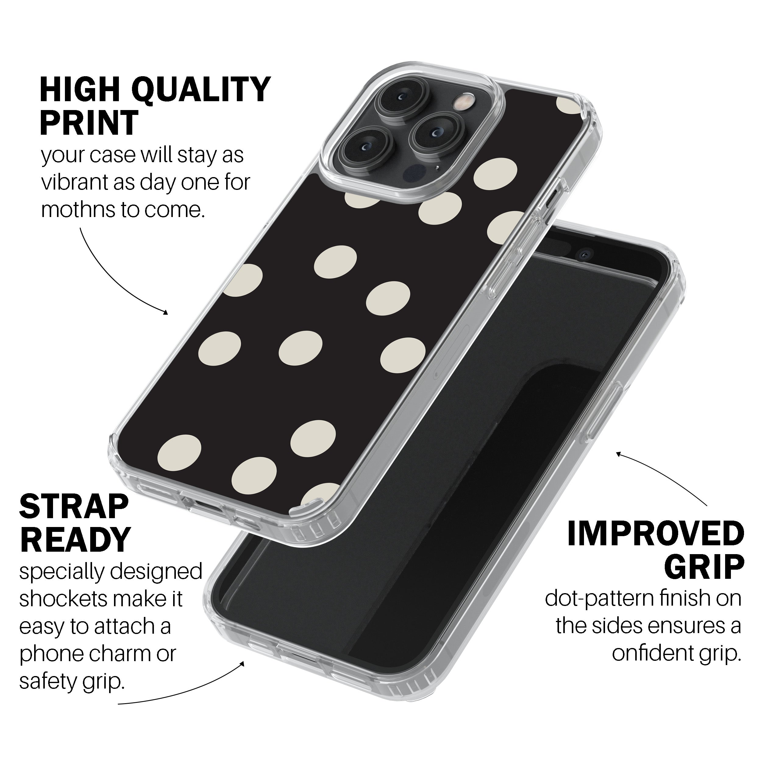 Tuxedo Dot Phone Cover