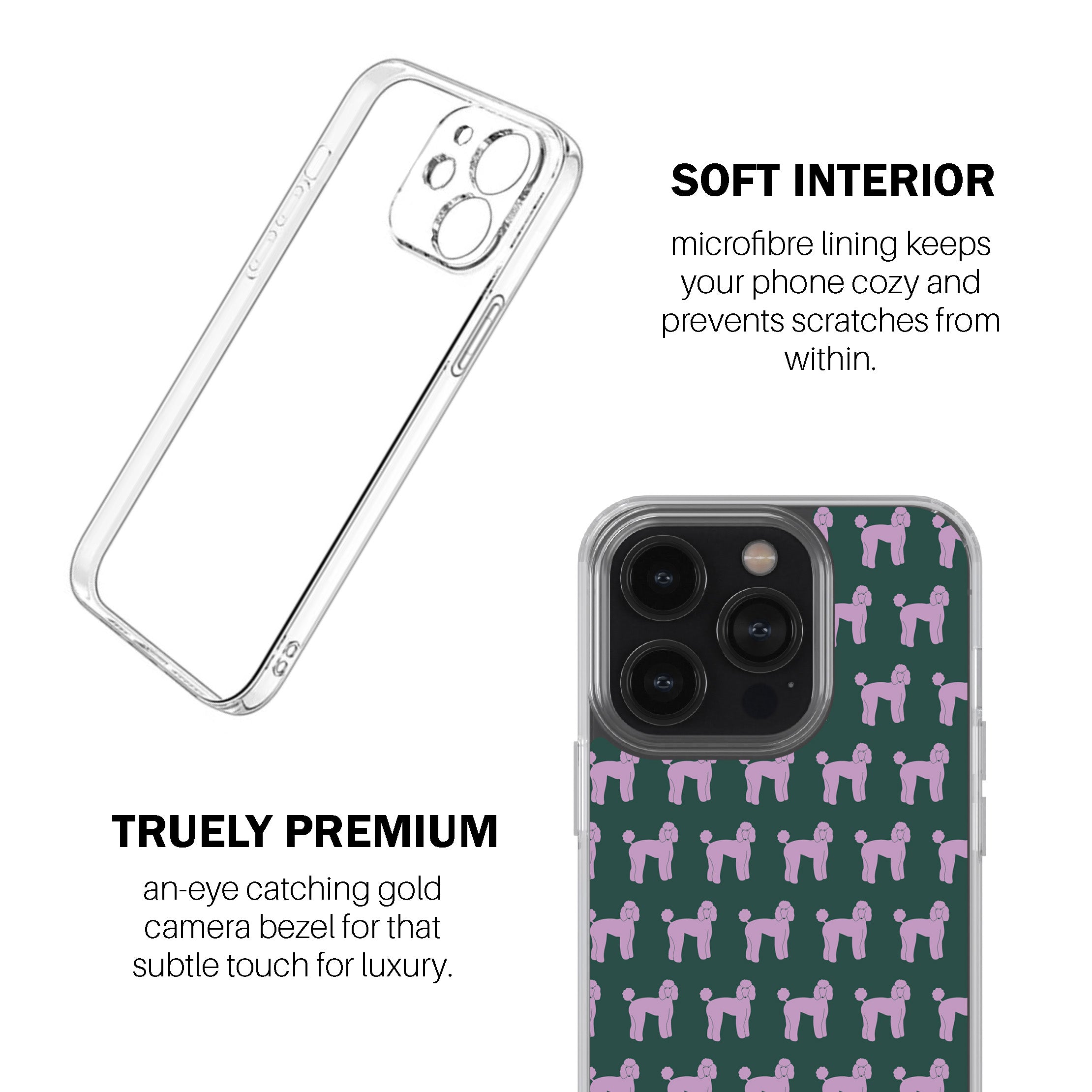 Poodle Phone Cover