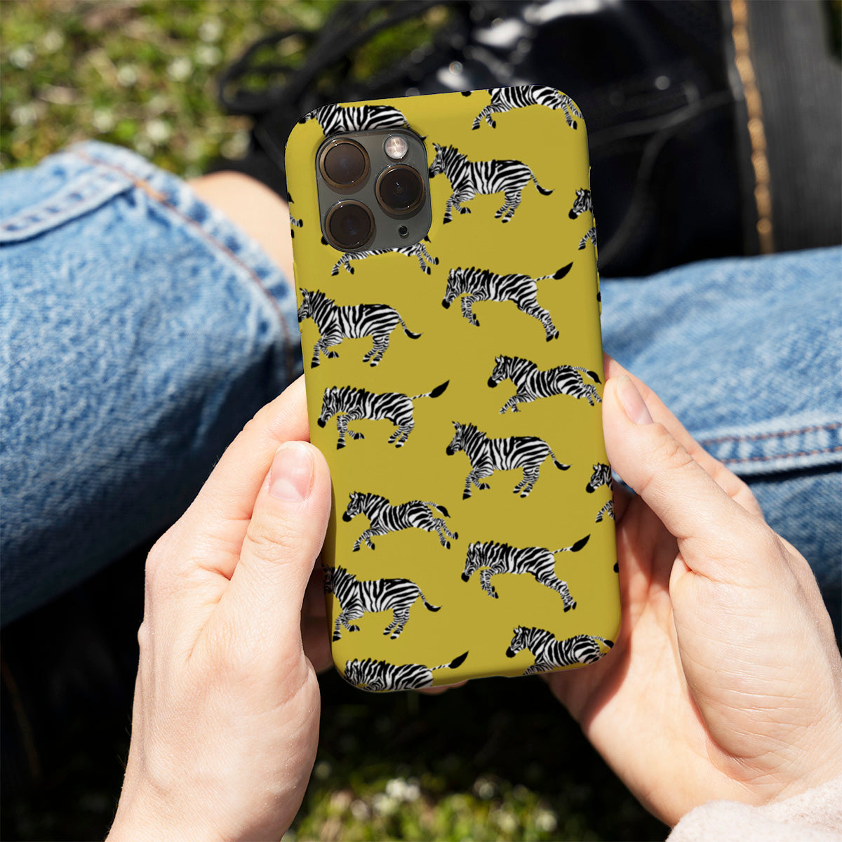 Zebra Phone Cover