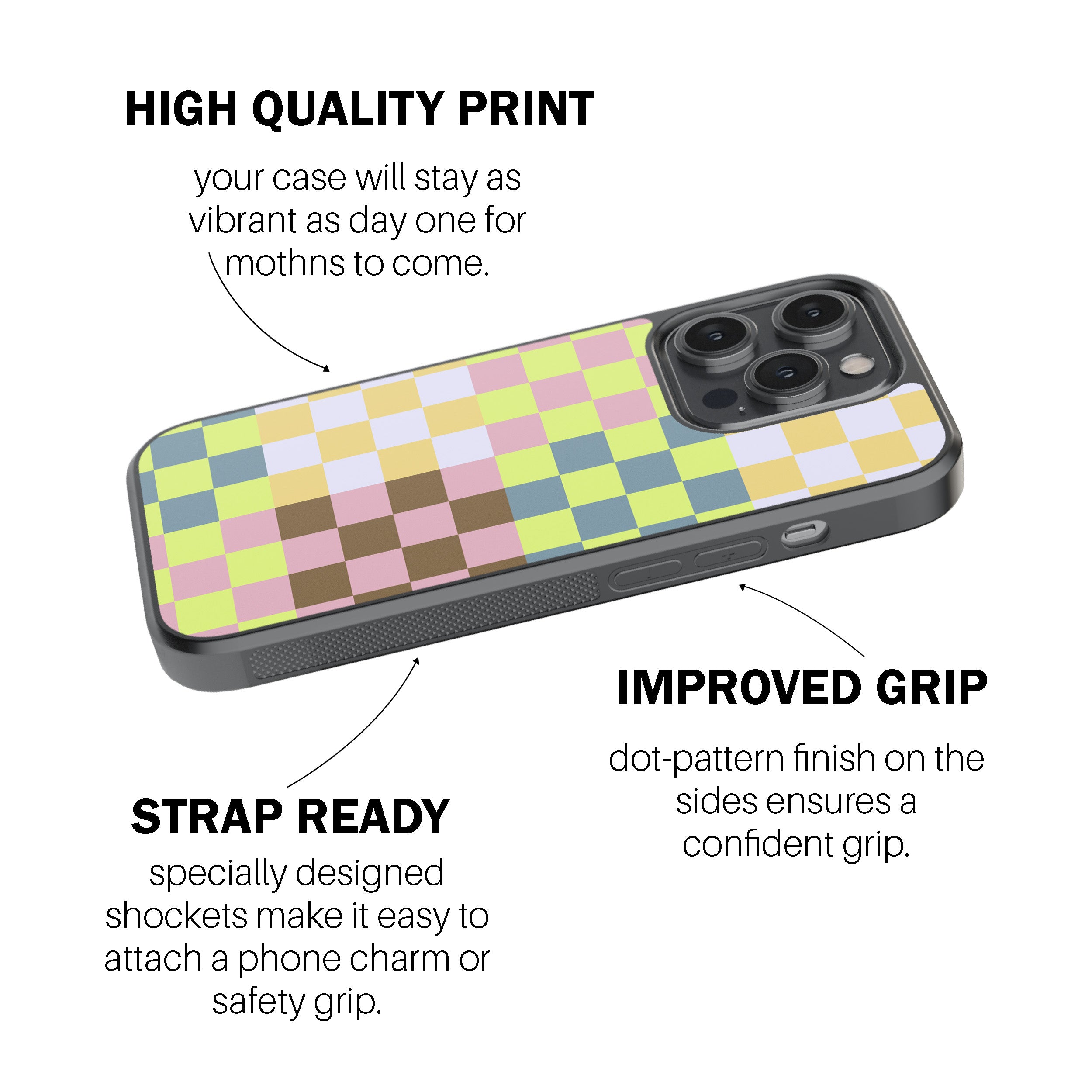 Big Check Multi Phone Cover