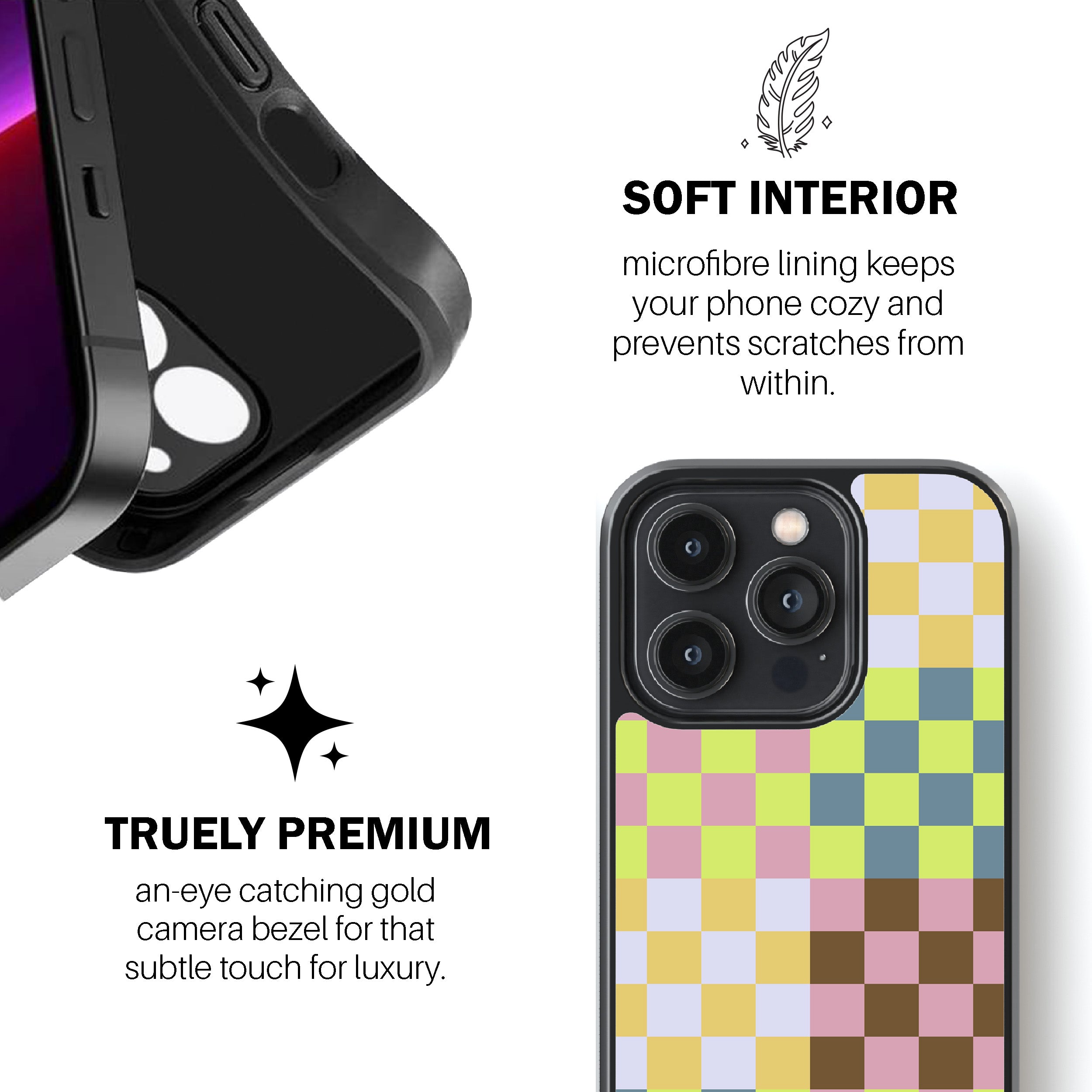 Big Check Multi Phone Cover