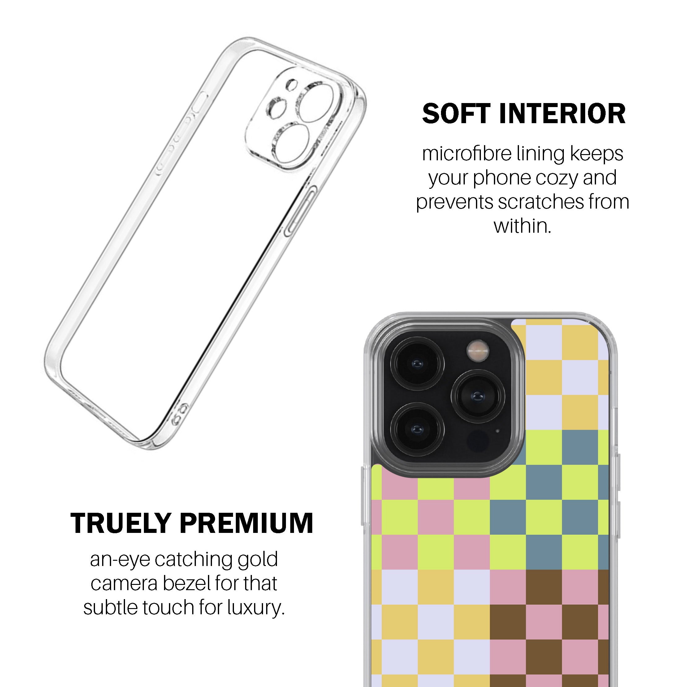 Big Check Multi Phone Cover