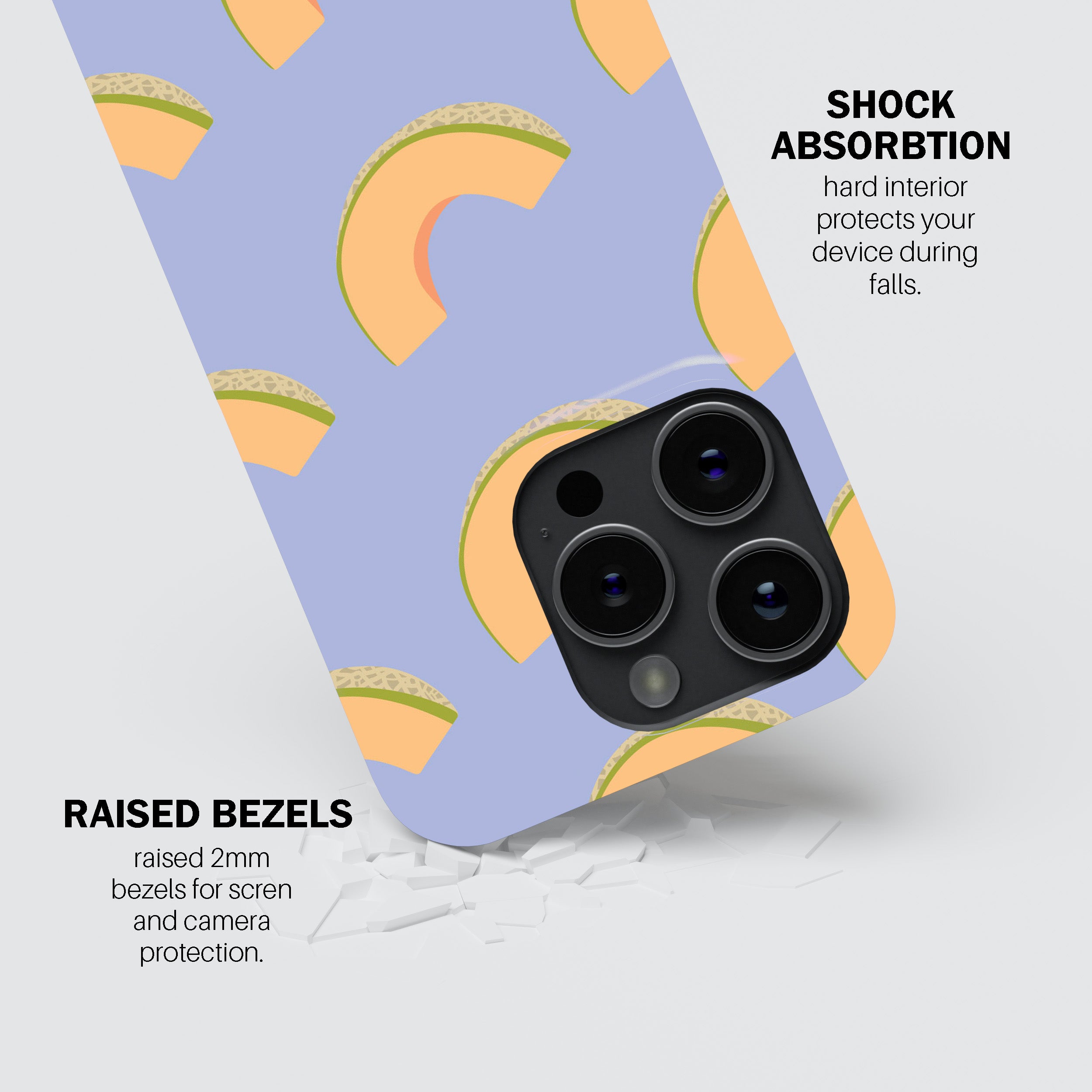 Cantaloupe Blue Phone Cover