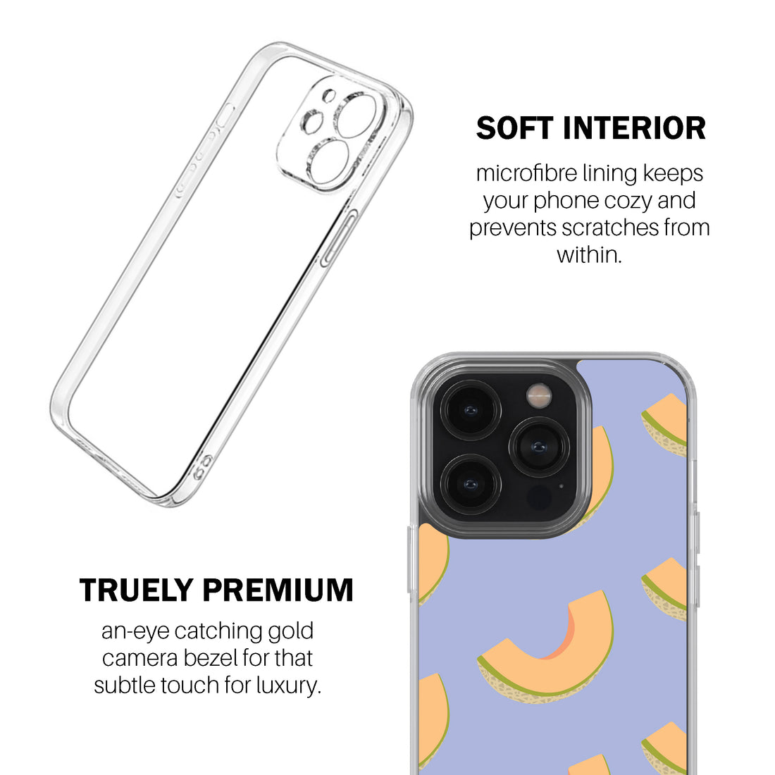 Cantaloupe Blue Phone Cover