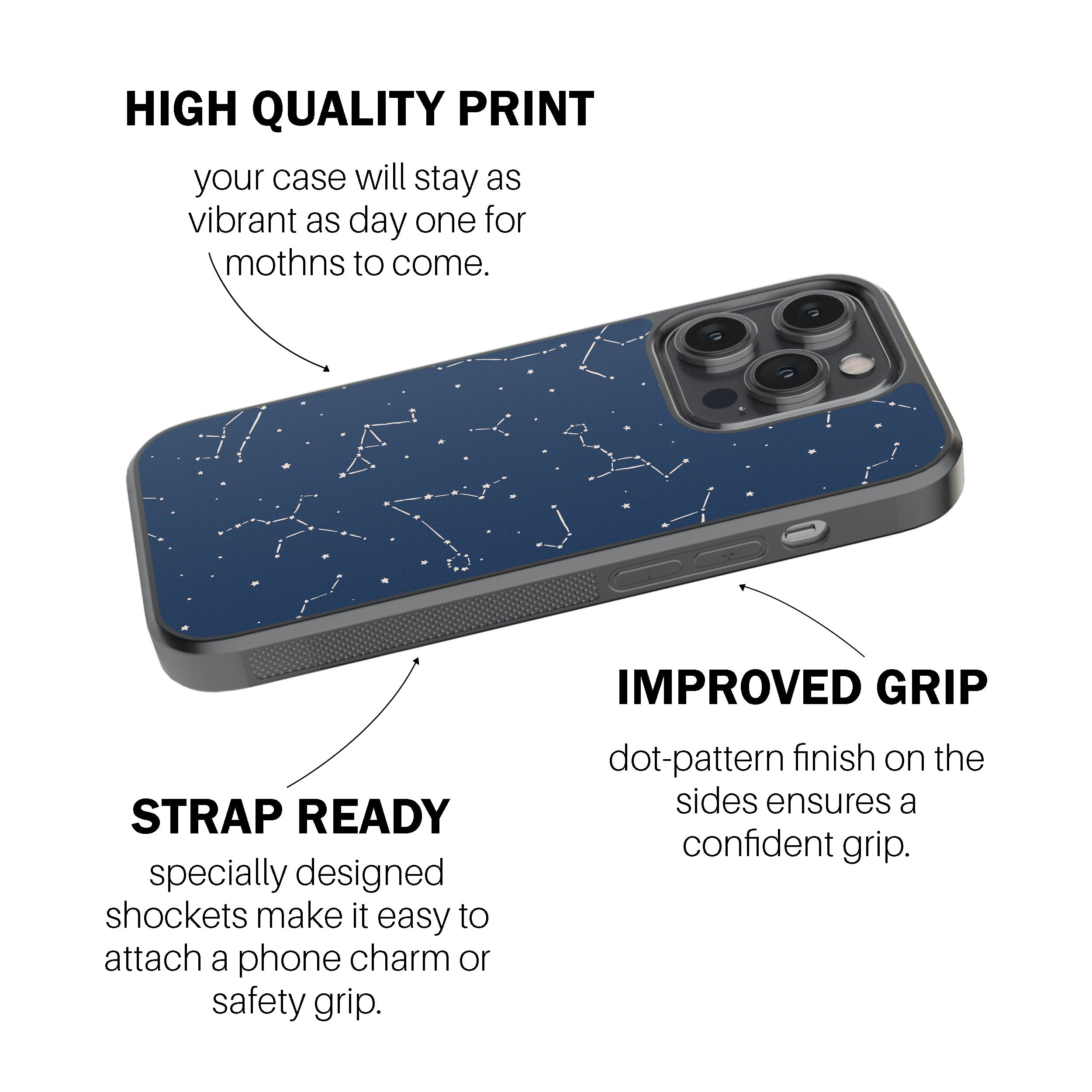 Constellation Midnight Phone Cover