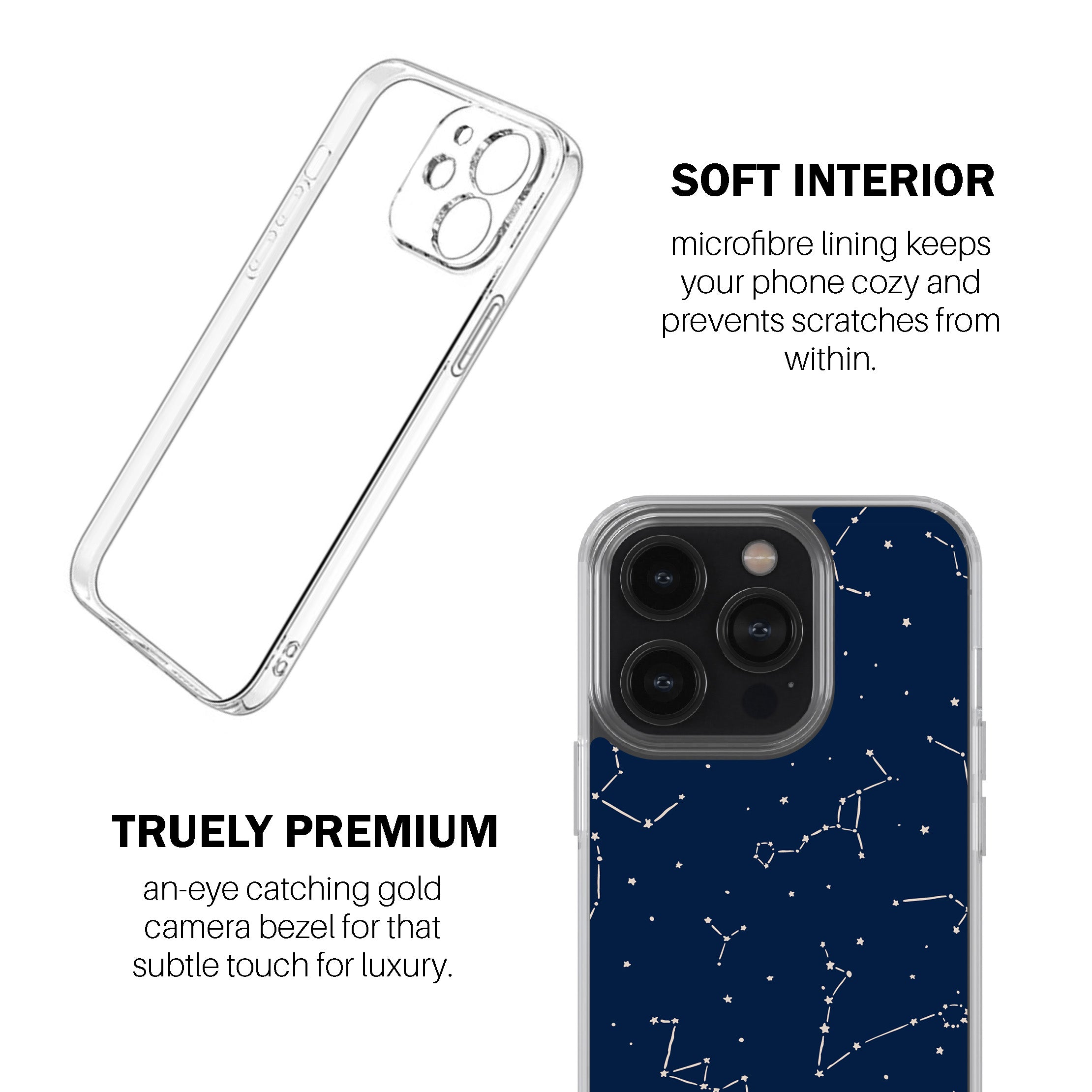 Constellation Midnight Phone Cover