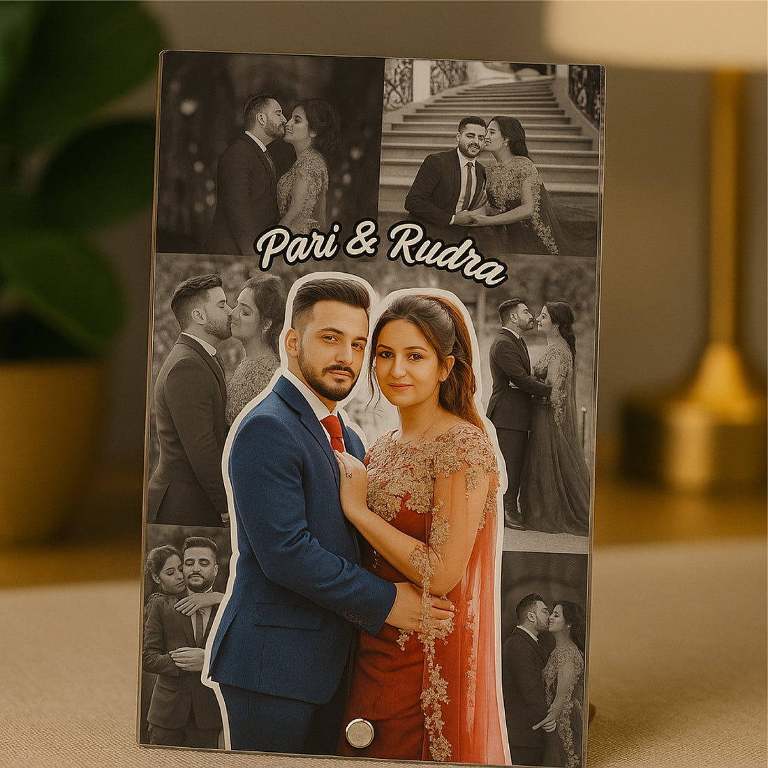 Coloured Cutout Highlight Acrylic Frame