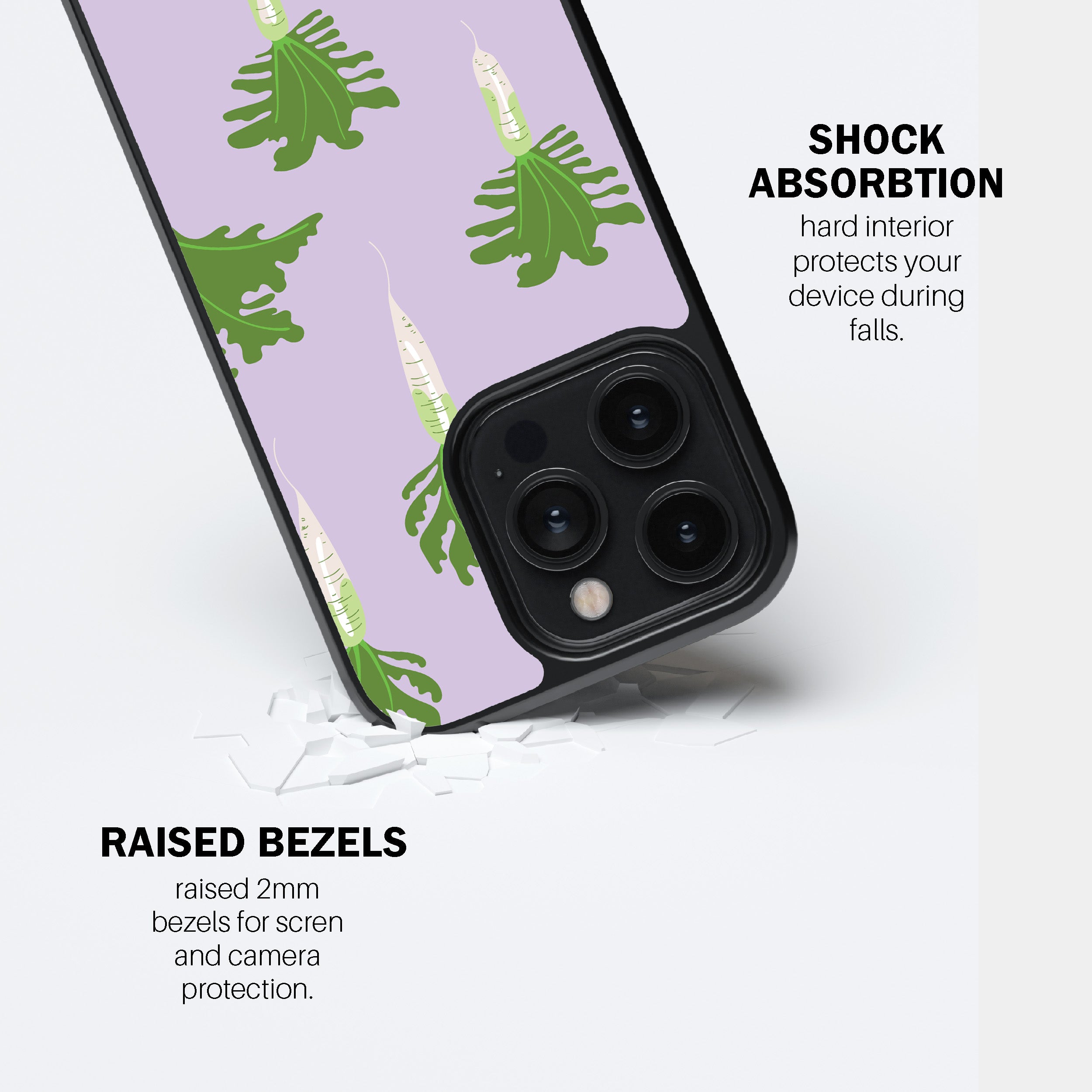 Daikon Pink Phone Cover