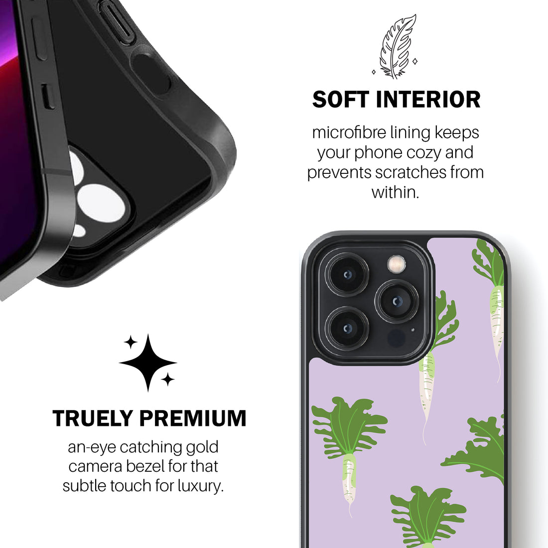 Daikon Pink Phone Cover