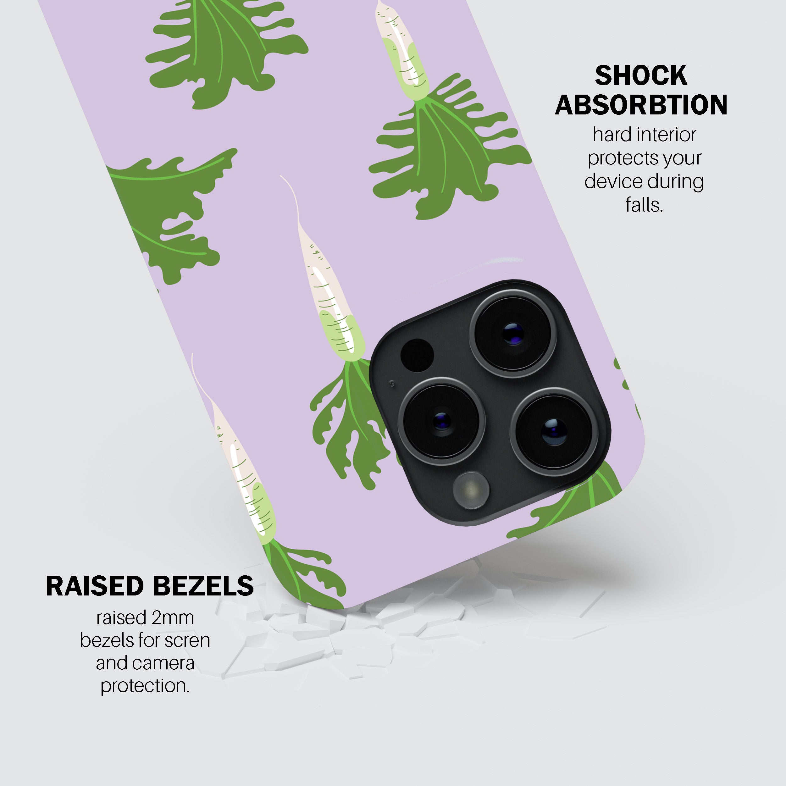 Daikon Pink Phone Cover