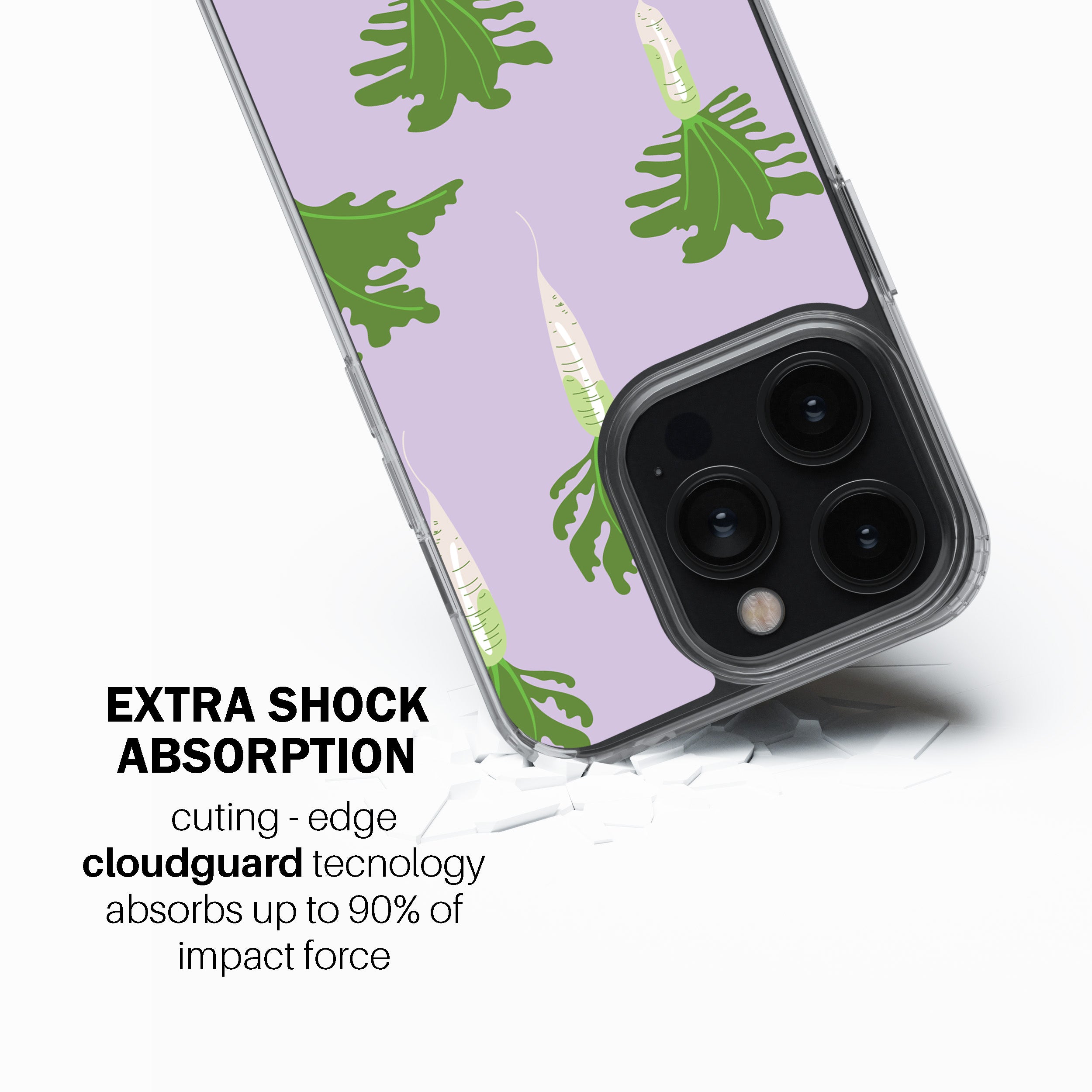 Daikon Pink Phone Cover