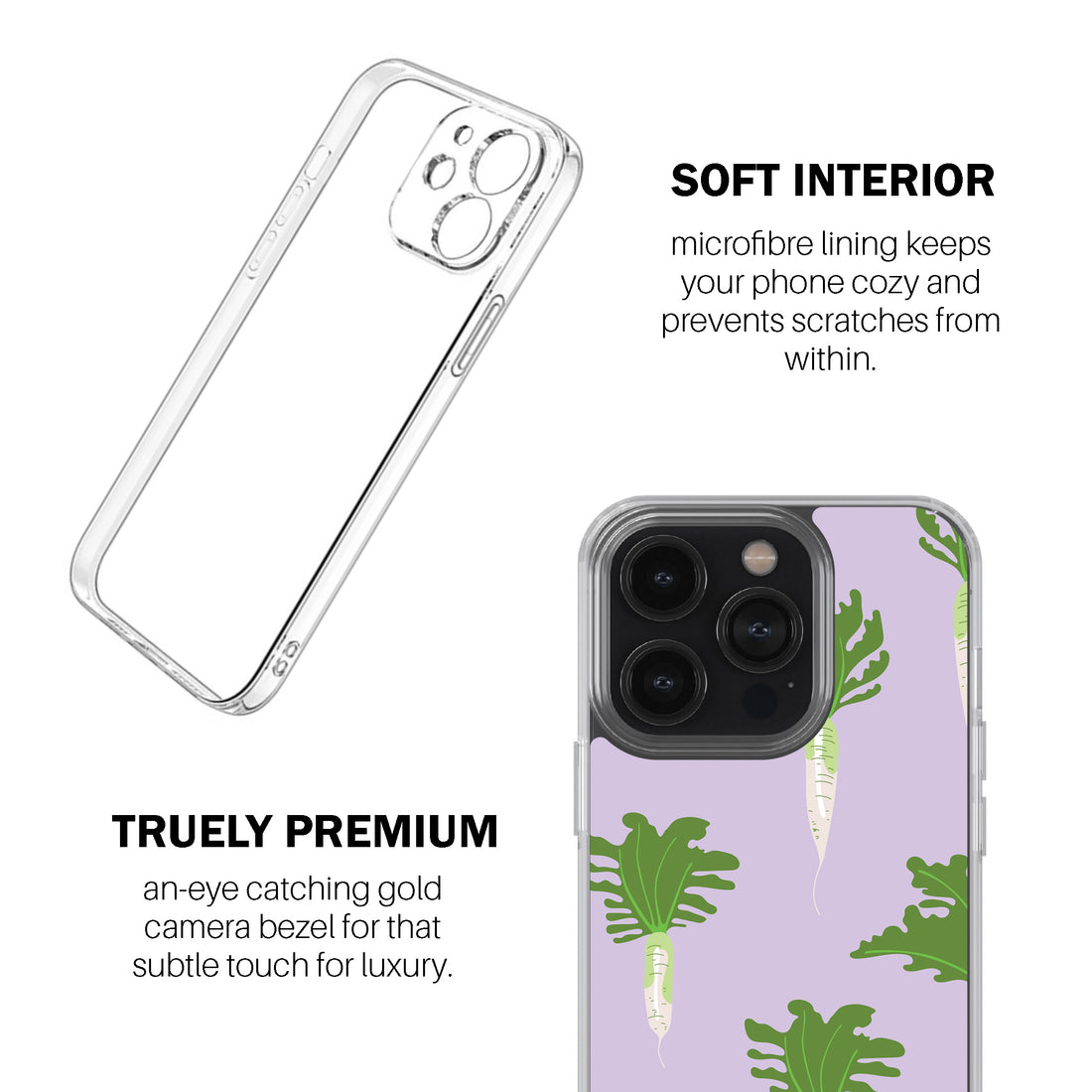 Daikon Pink Phone Cover
