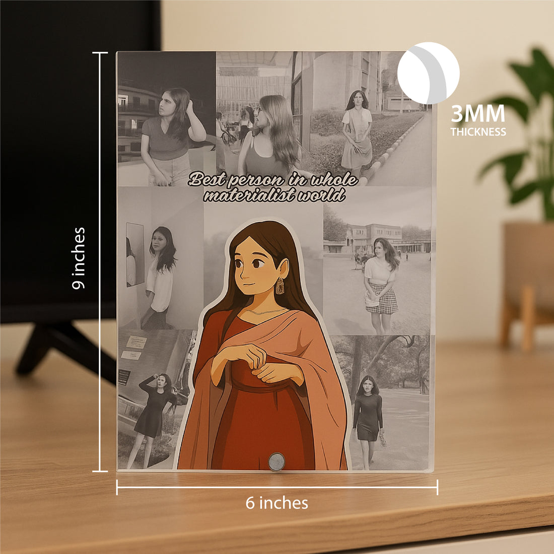 Ghibli Cutout Highlight Acrylic Collage Frame